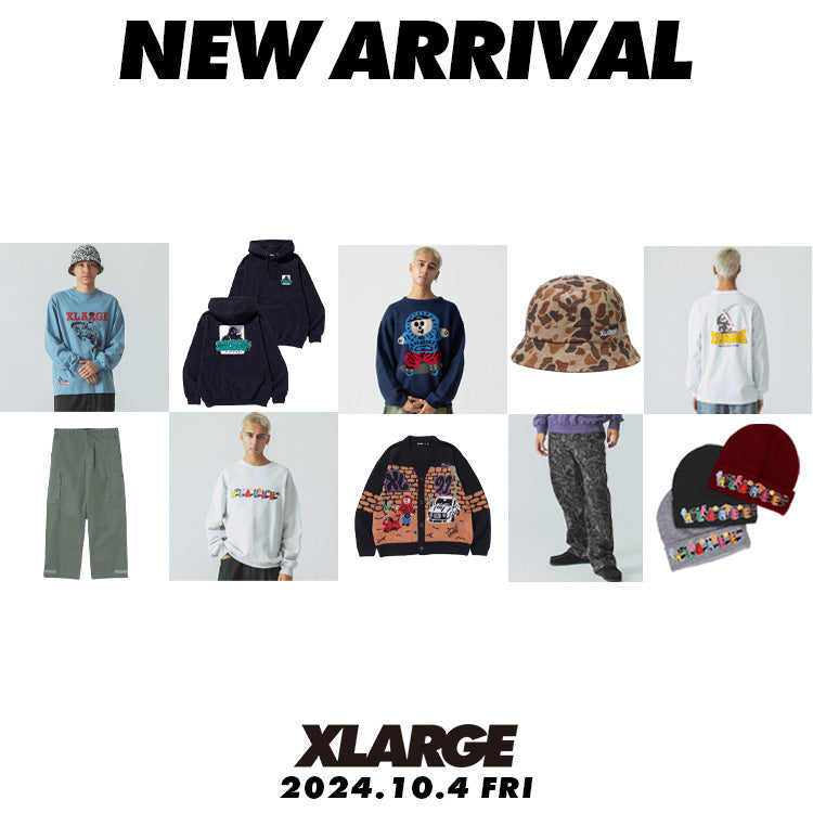 10.4（金）XLARGE新作ラインナップのご紹介