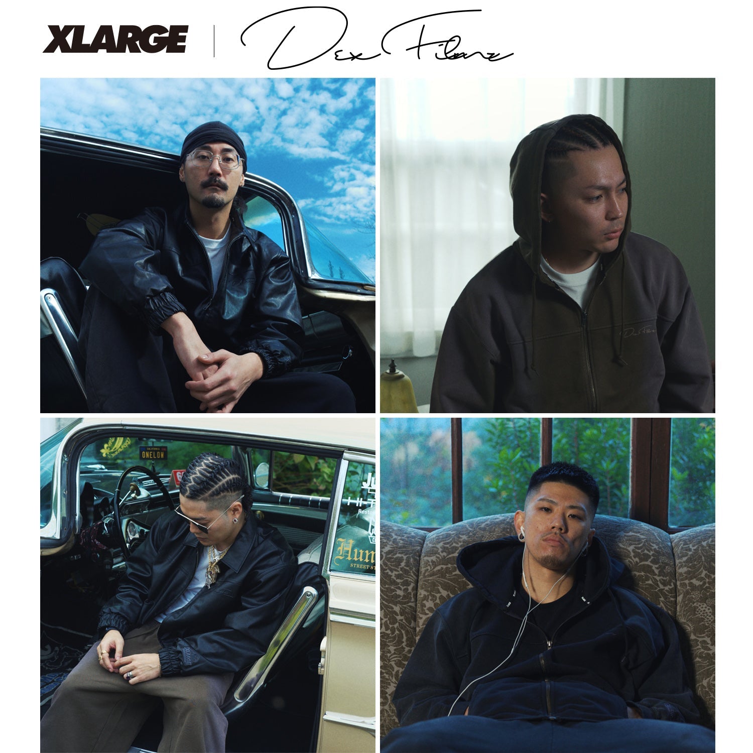 12.06(土)12:00 XLARGE×DexFilmz