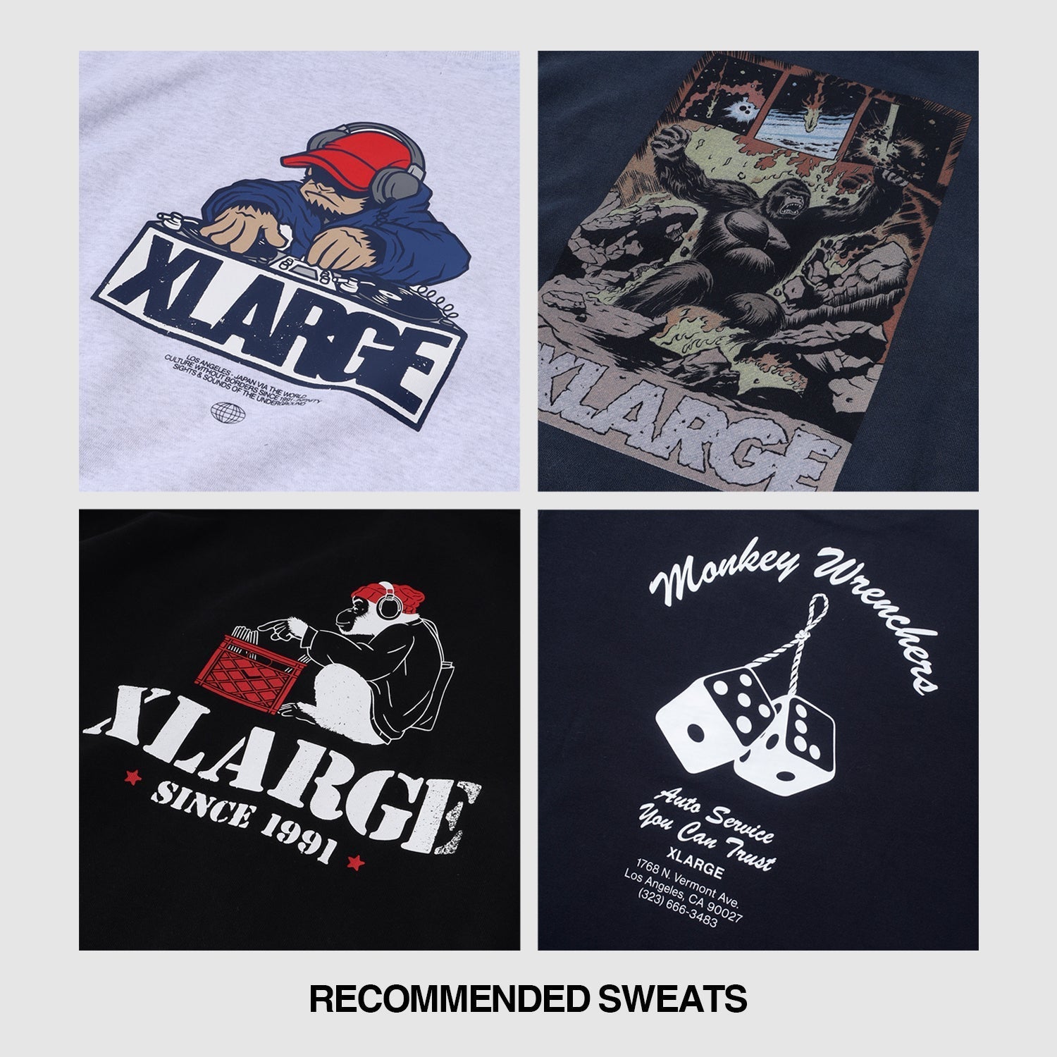 RECOMMENDED SWEATS