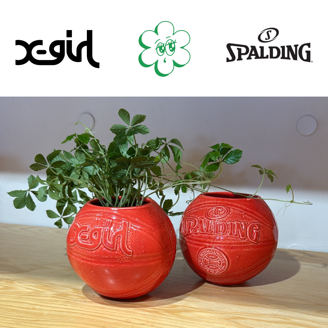 【X-girl店舗情報】ORIGINAL ROSE × SPALDING COLLABORATION 発売
