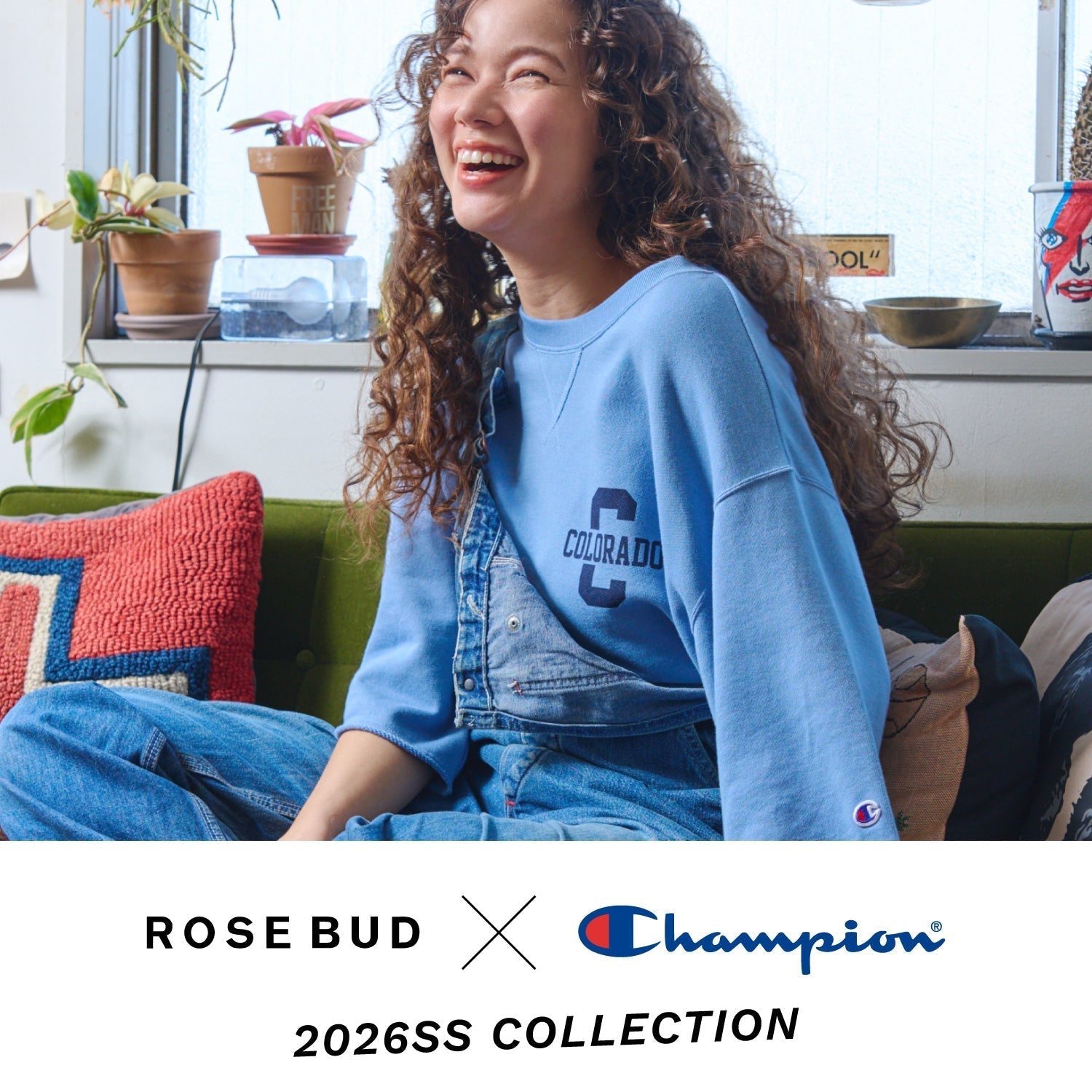 ROSE BUD x CHAMPION 2026SS COLLECTION