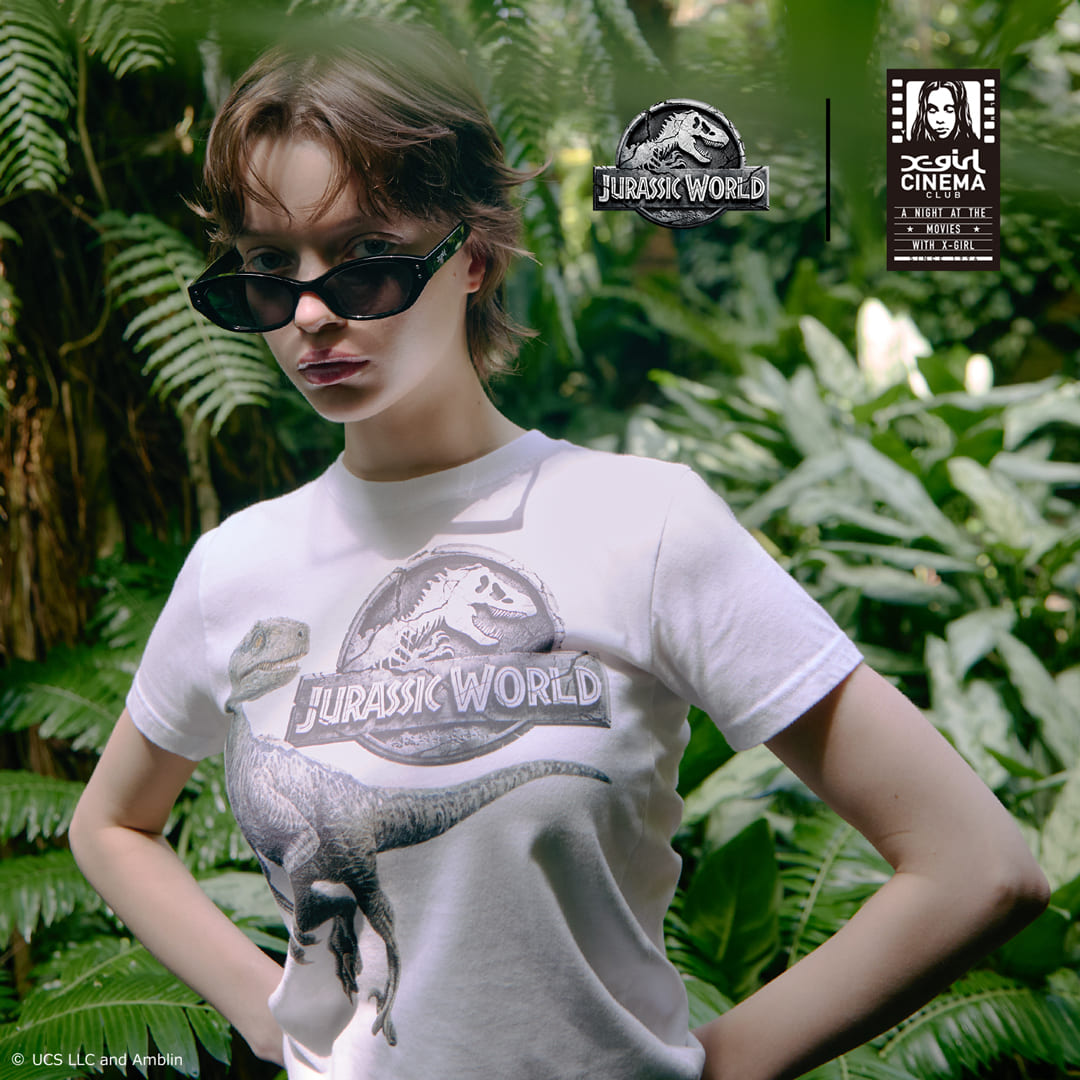 X-girl × JURASSIC WORLD Exclusive