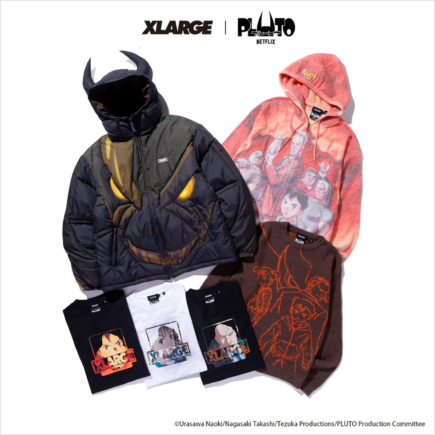 XLARGE×Netflixシリーズ「PLUTO」