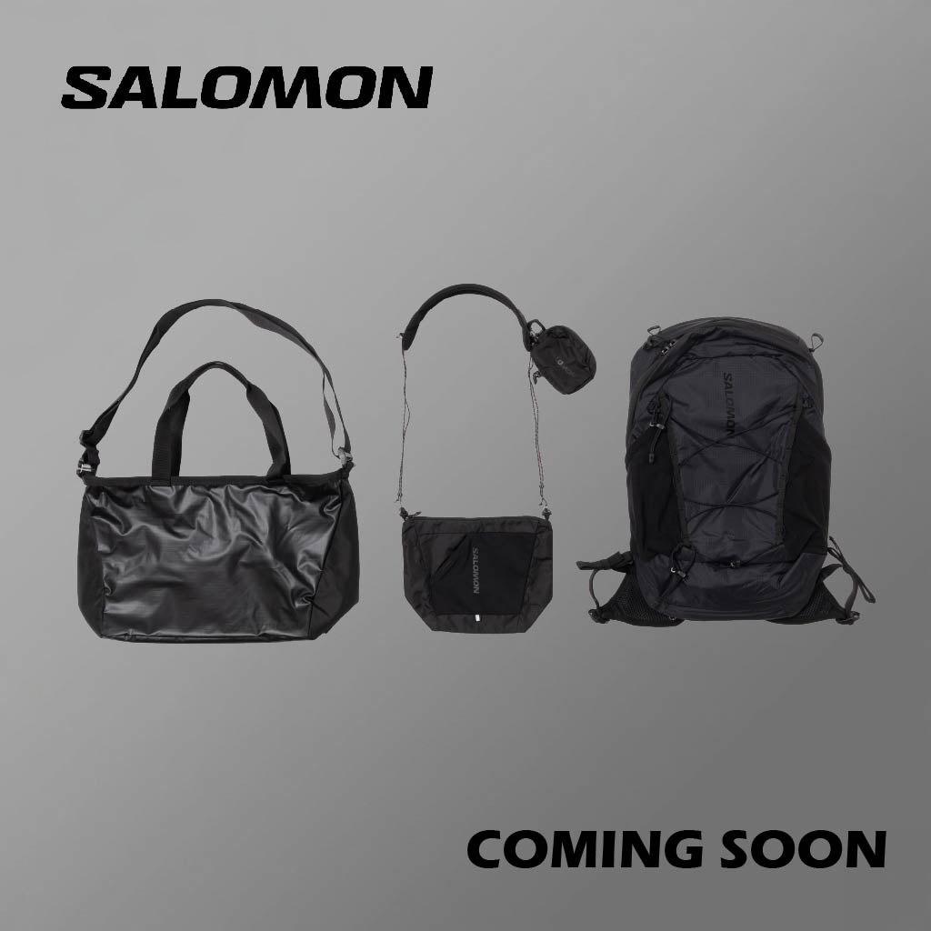 【8.7.FRI 12:00~launch】SALOMON BAG COLLECTION