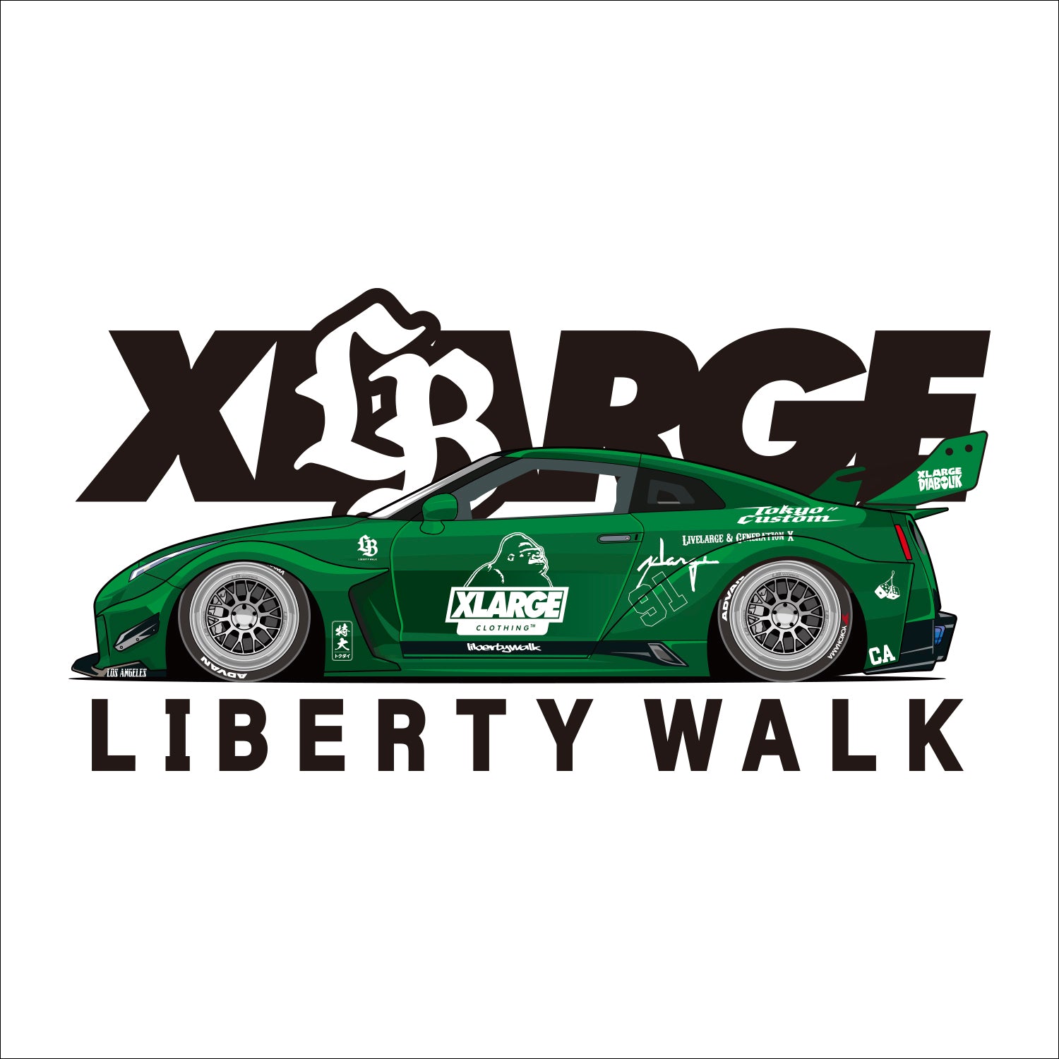 LIBERTY WALK SPECIAL COLLABORATION