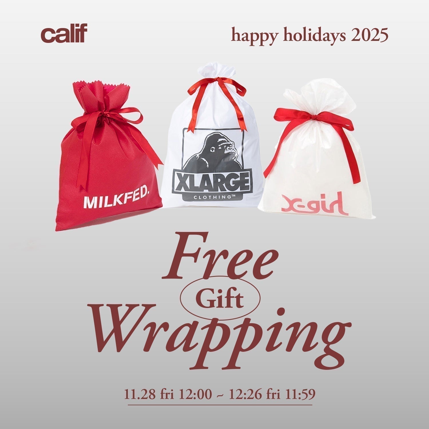 FREE GIFT WRAPPING CAMPAIGN
