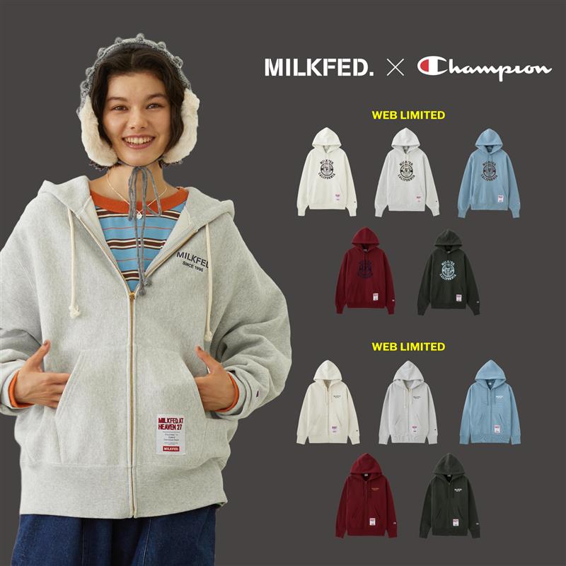 MILKFED. × Champion