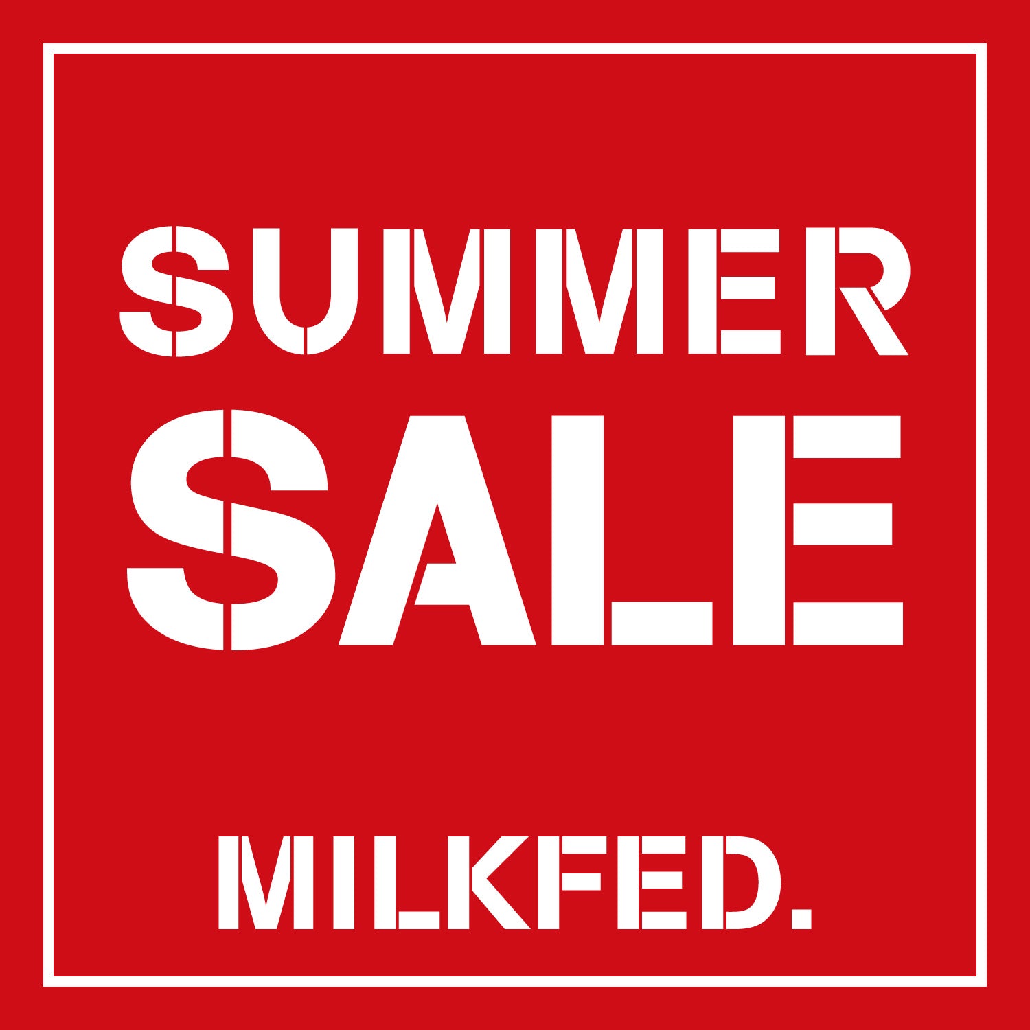 2026 SUMMER SALE MILKFED.