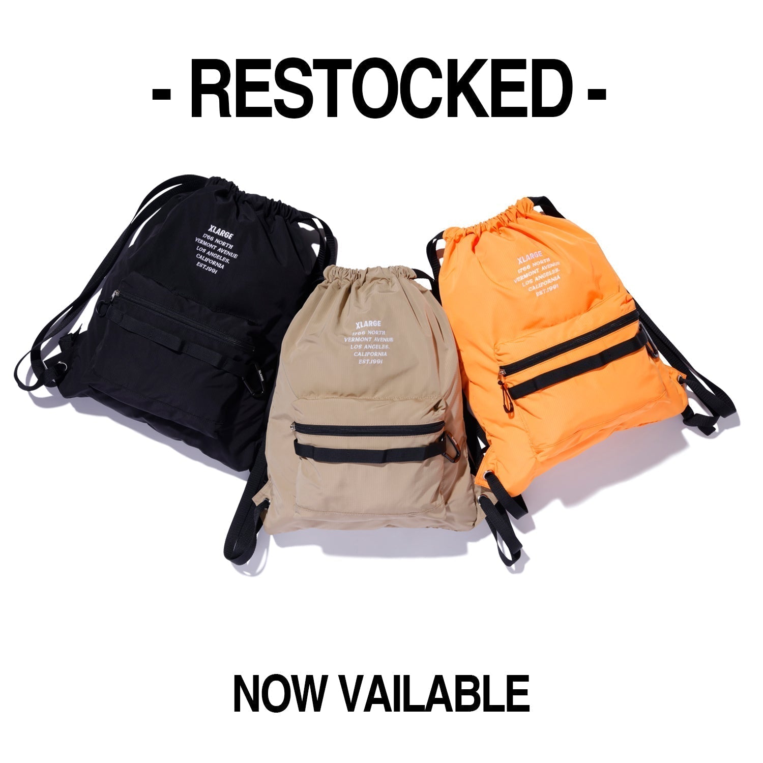 XLARGE再入荷アイテムのご紹介