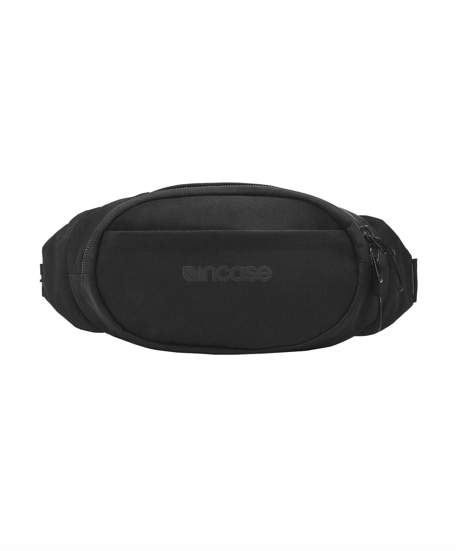 Grid Waist Bag - Black