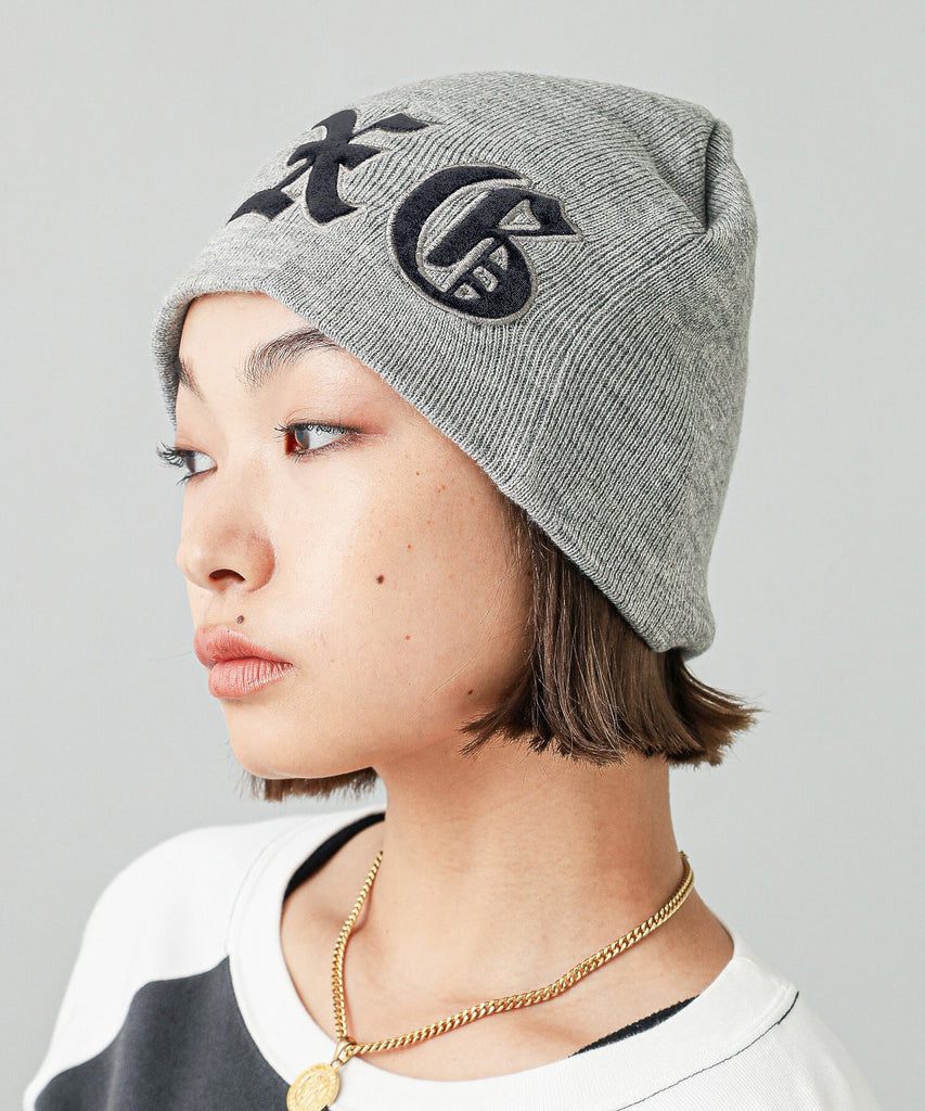 新品タグ付バーバリーアイコンストライプTB カシミアビーニーニット帽