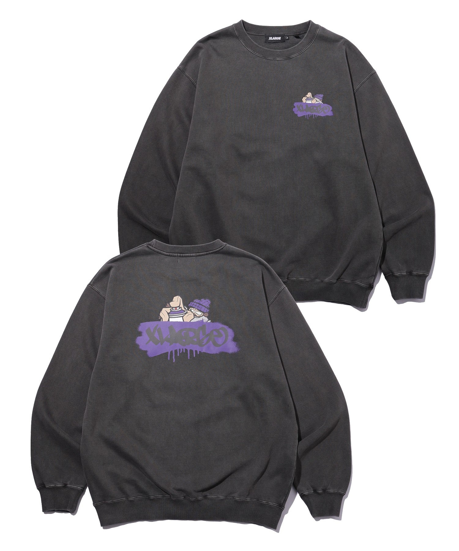 PIGMENT BOMB CREWNECK SWEATSHIRT
