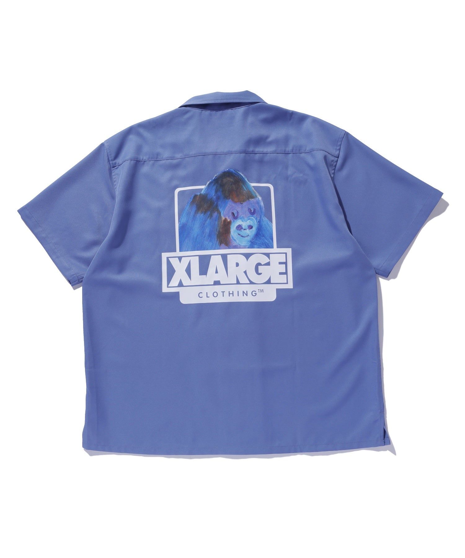 XLARGE×ELLIE OMIYA OPEN COLLAR S/S SHIRT calif-ART