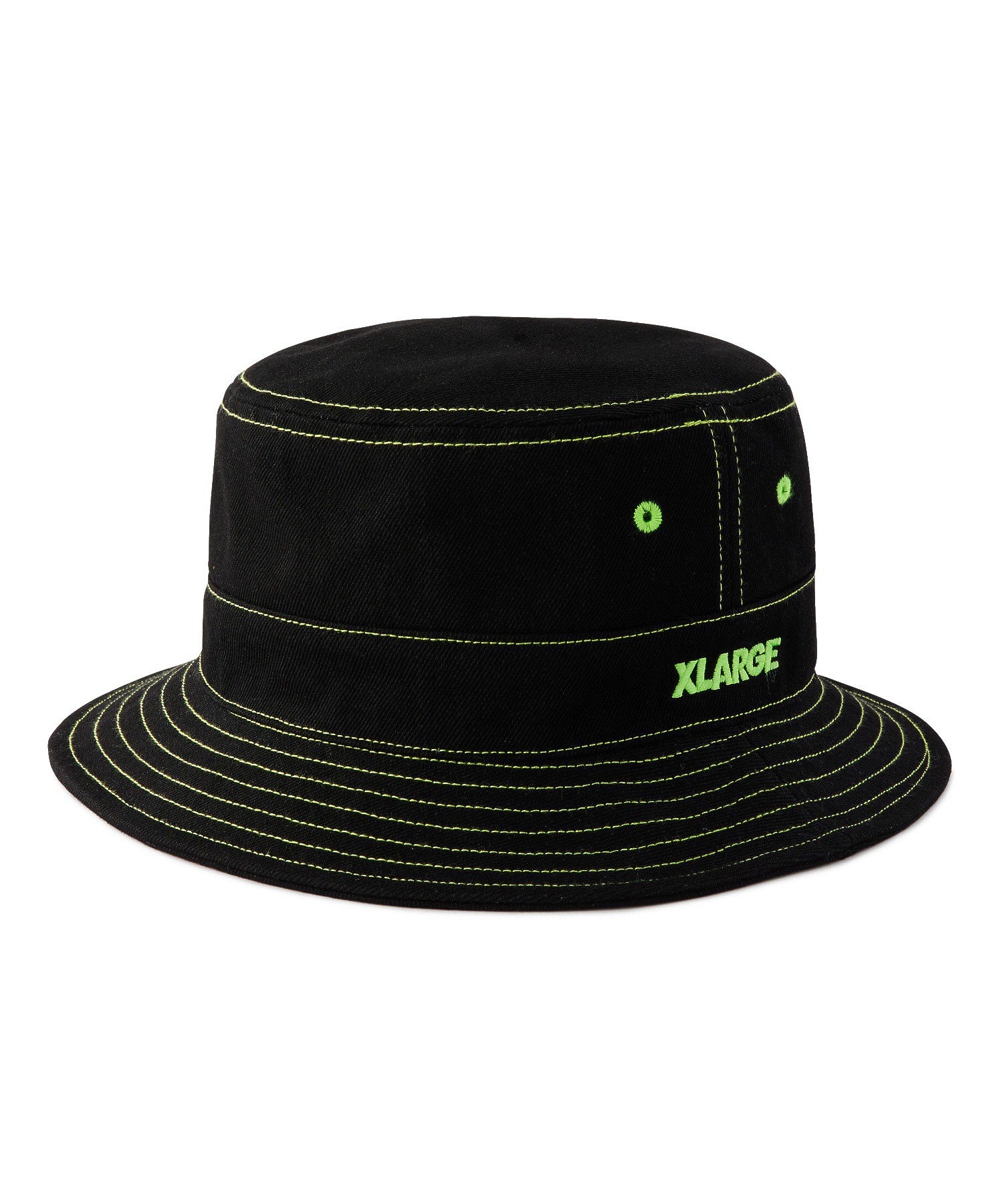 CONTRAST STITCHED BUCKET HAT