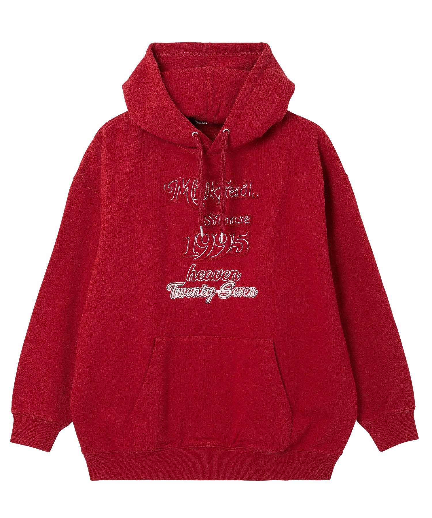 STITCHED LOGO SWEAT HOODIE