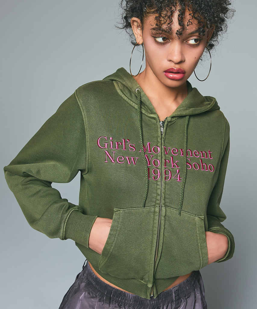 COLOR SCHEME COMPACT ZIP UP HOODIE – calif（カリフ）公式サイト