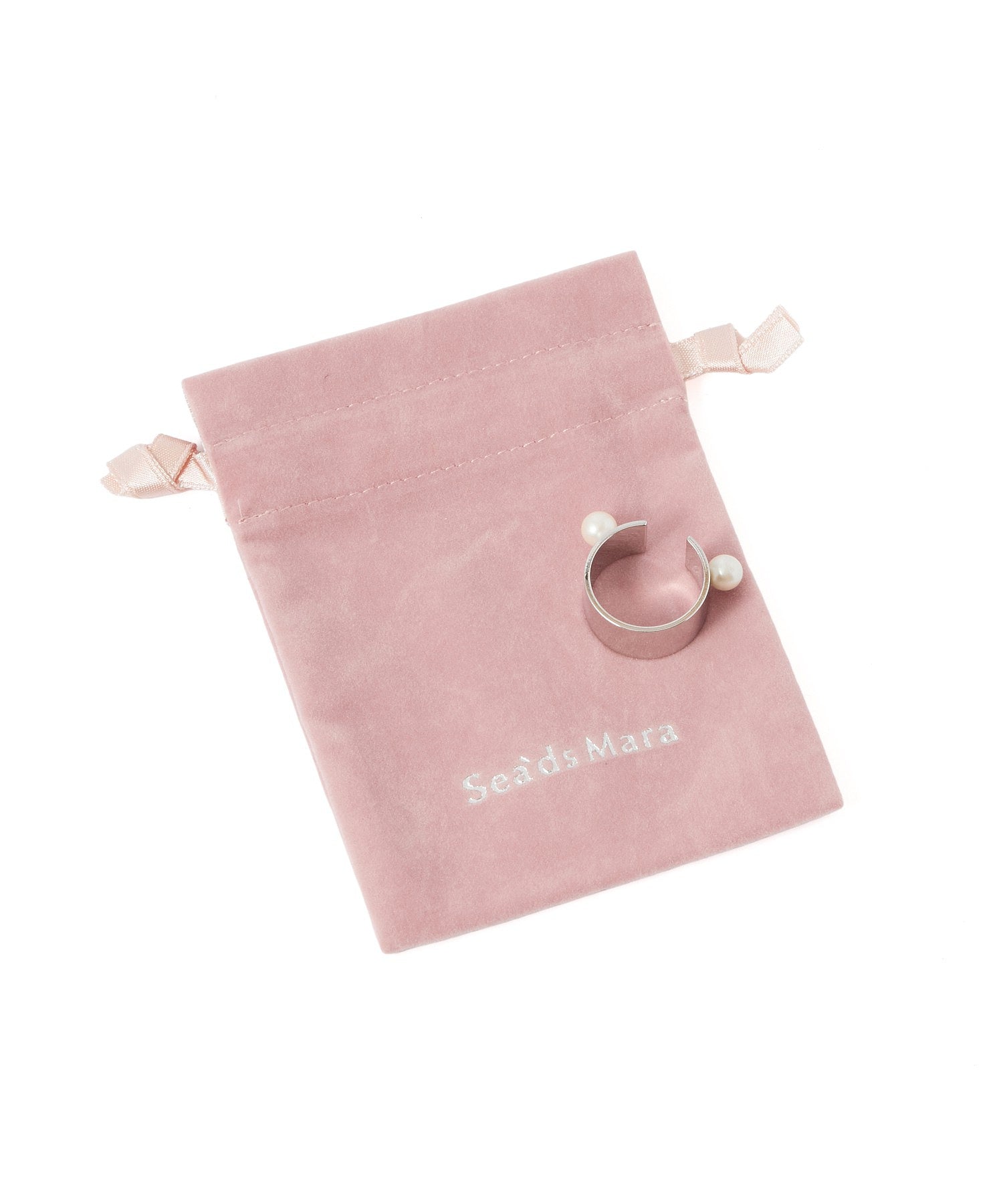 Sea’ds mara/Double pearl ring