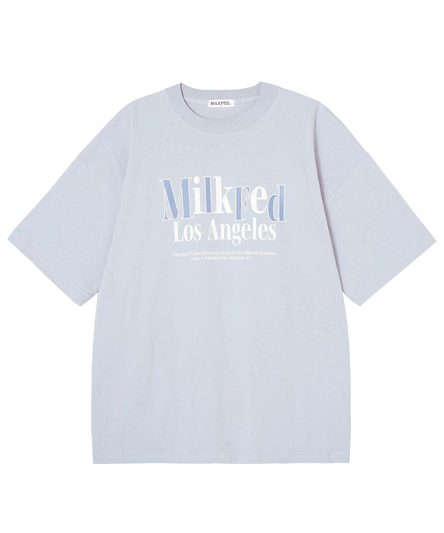 OUTLINE LOGO WIDE S/S TEE MILKFED.