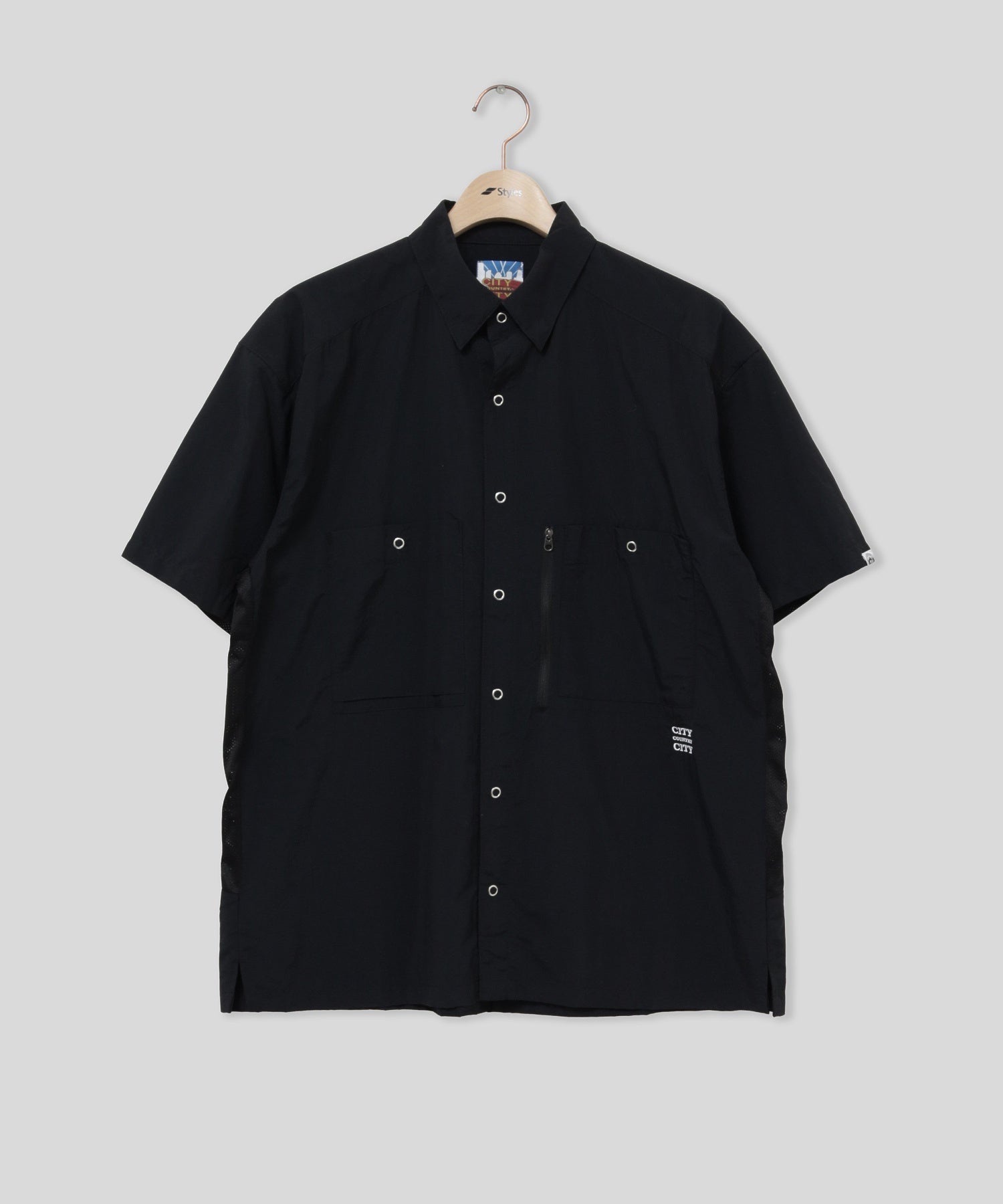 CCC/シティーカントリーシティー/TASLAN NYLON S/S SHIRT 261W002
