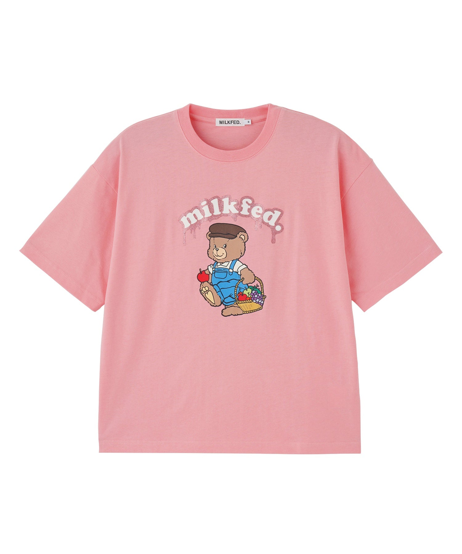 GLITTER BEAR FRUIT WIDE S/S TEE