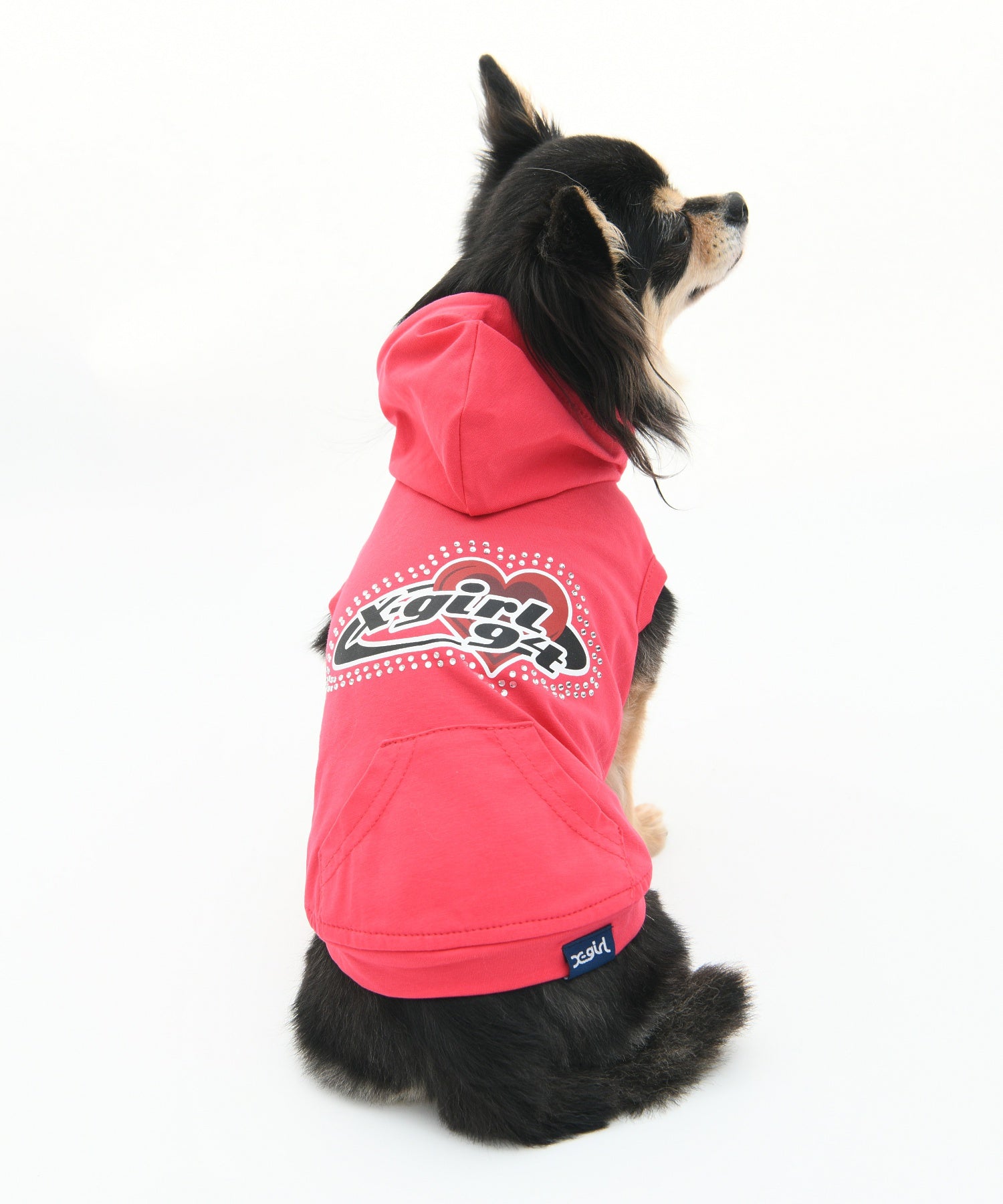 【X-girl DOGWEAR】プラネットハートロゴタンクフーディー