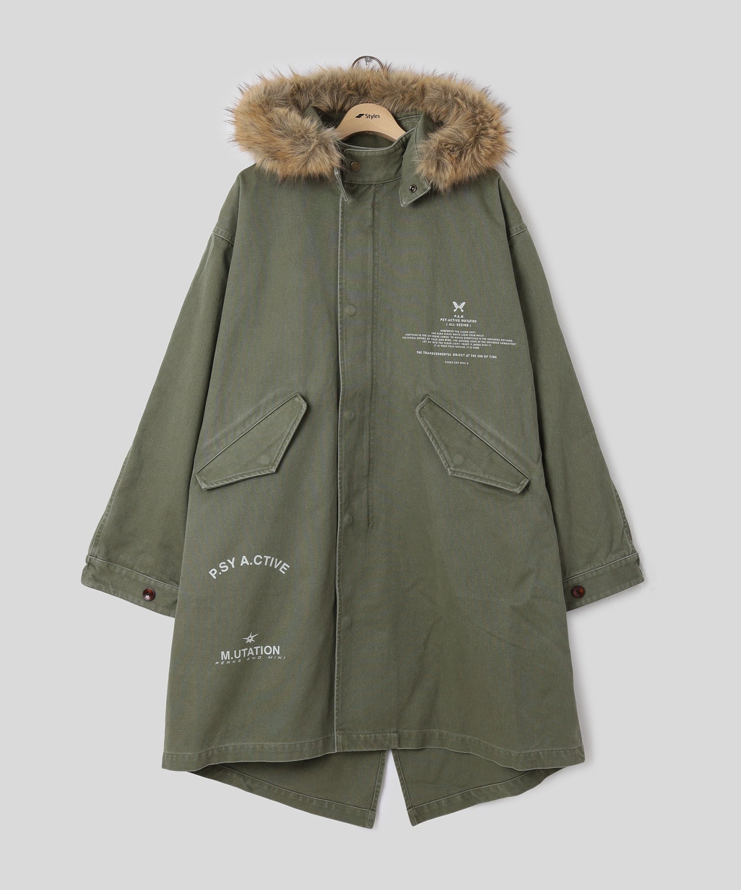 PERKS AND MINI/パークスアンドミニ/TRUE NATURE FISHTAIL PARKA 39221