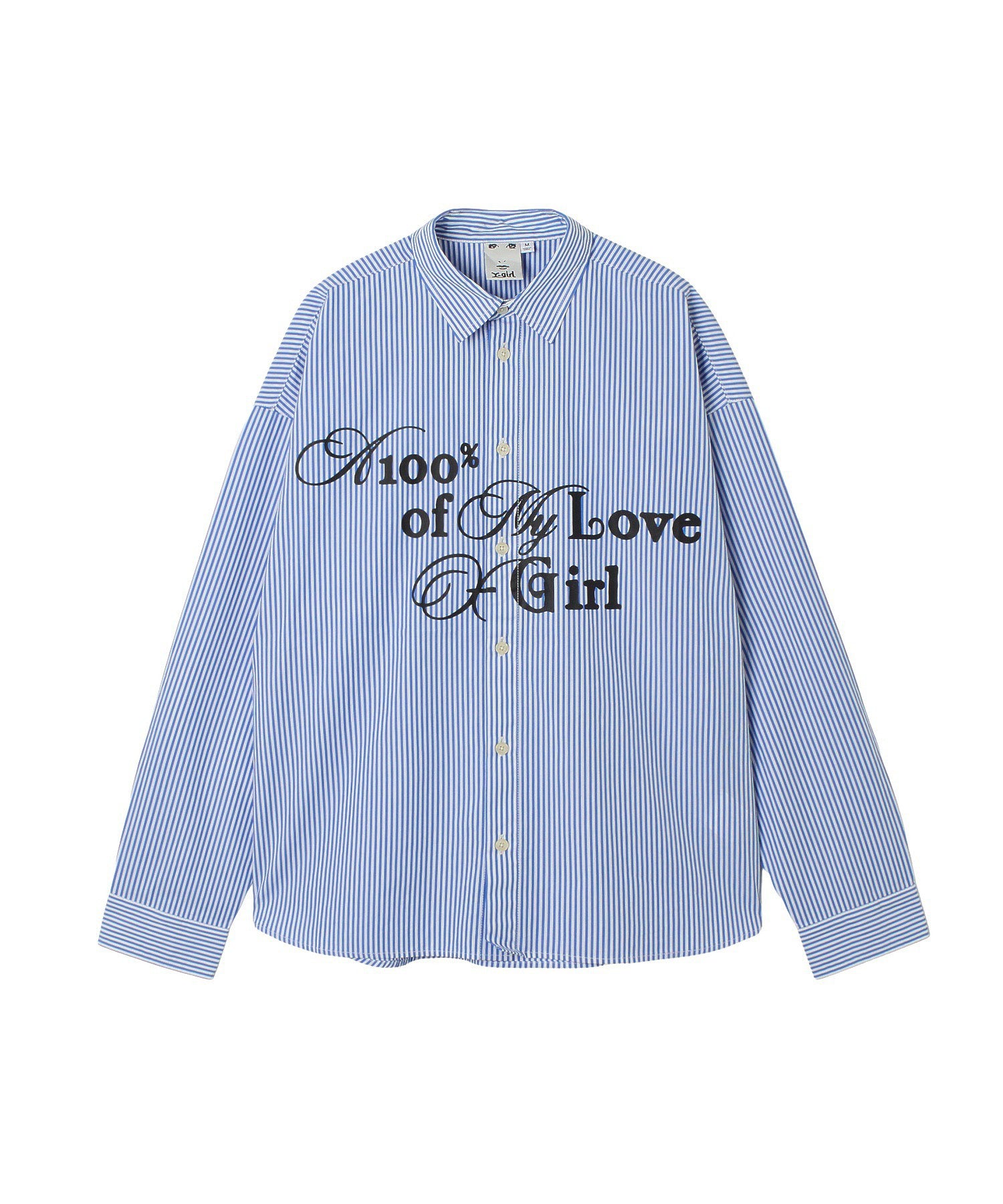 MIX FONT LOGO L/S SHIRT