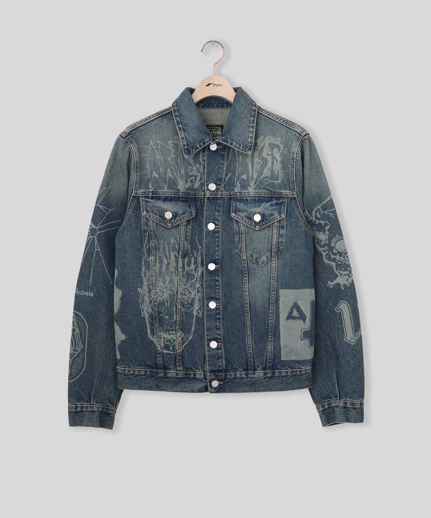 ARIES/アリーズ/Metal 00s Trucker Jacket AR70201.05