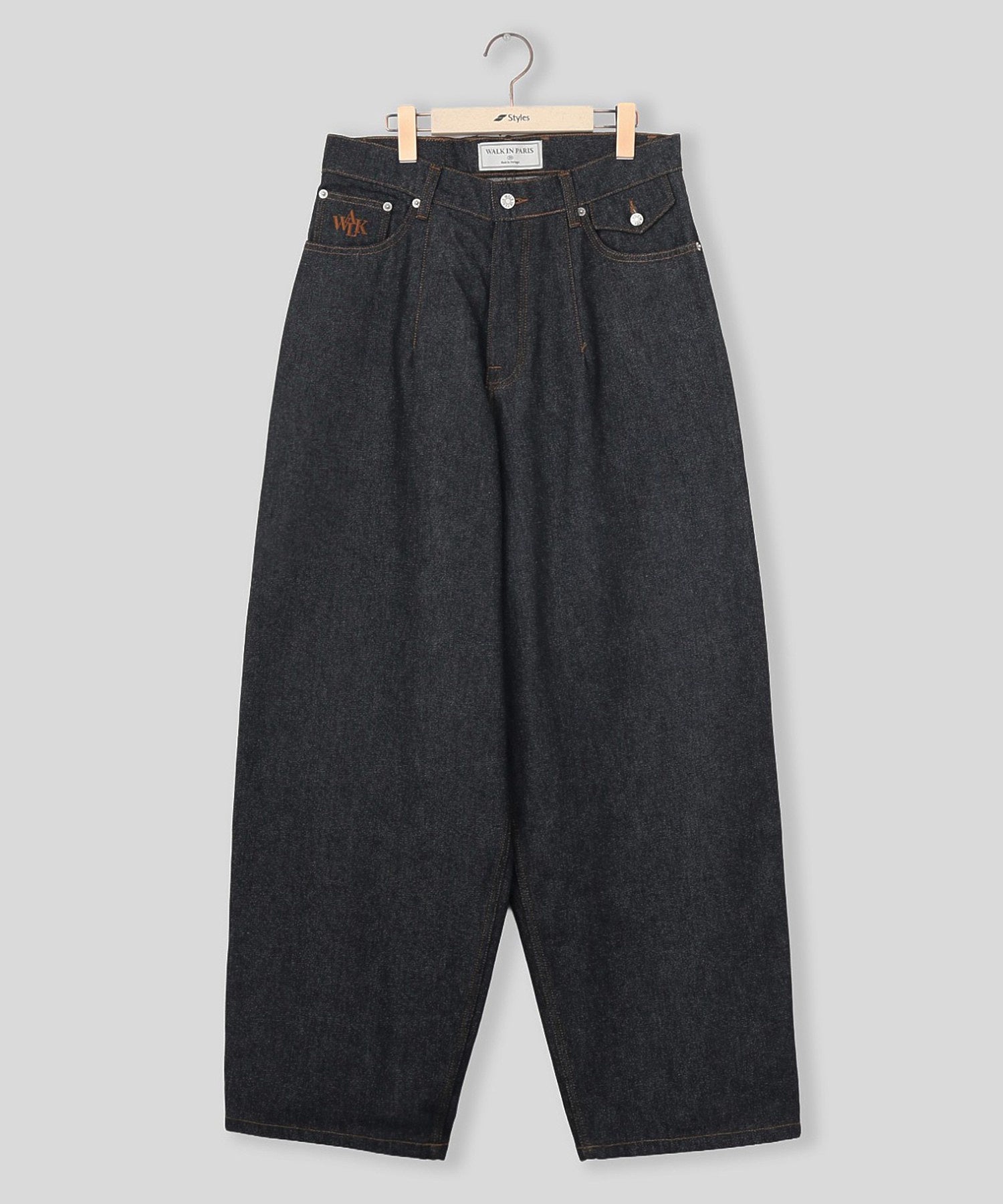 WALK IN PARIS/ウォーキンパリス/Raw denim balloon pants