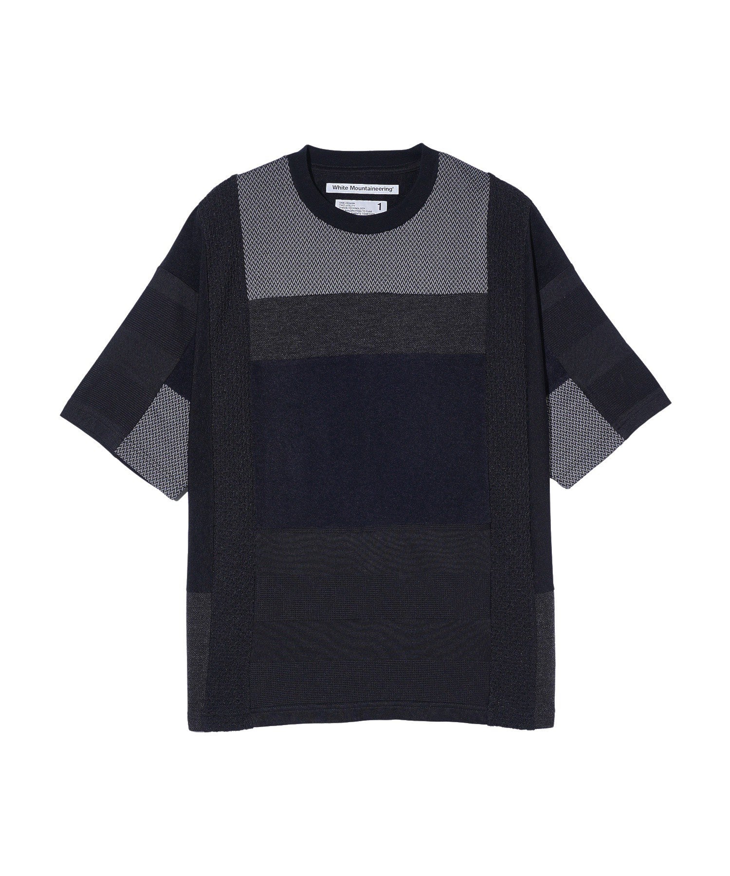 WHITE MOUNTAINEERING/ホワイトマウンテニアリング/PATCHWORK T-SHIRT /WM2471507