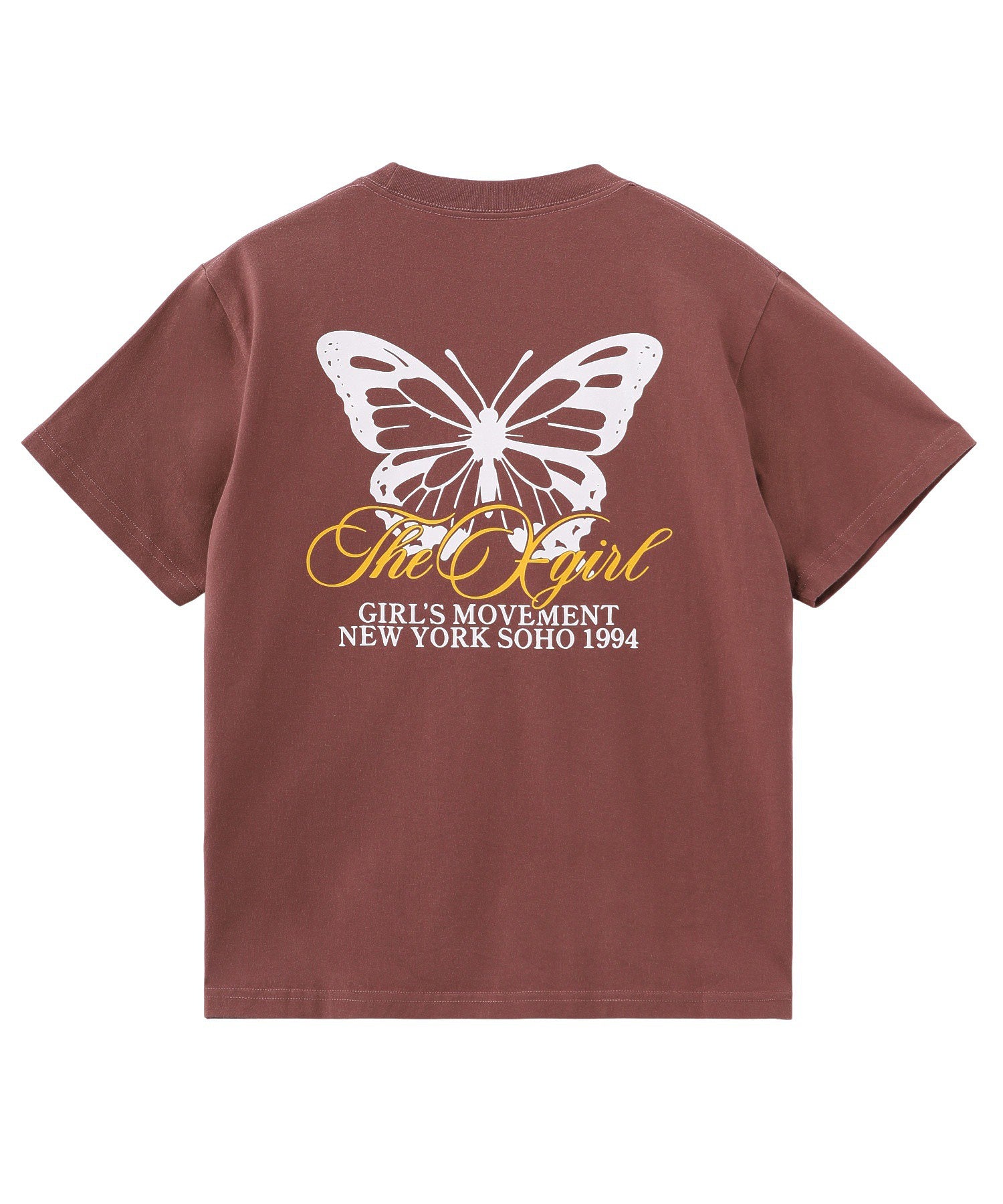 BUTTERFLY AND LOGO S/S TEE