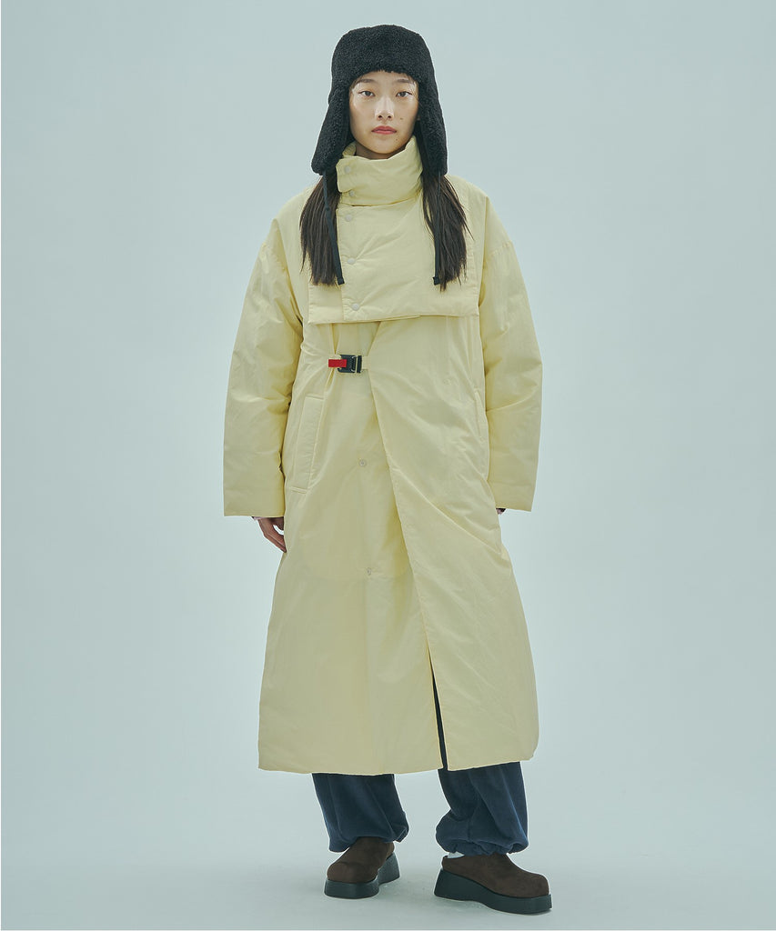 イエローROSE BUD限定カラー】F/CE./RECYCLE DOWN 2WAY STAND COAT