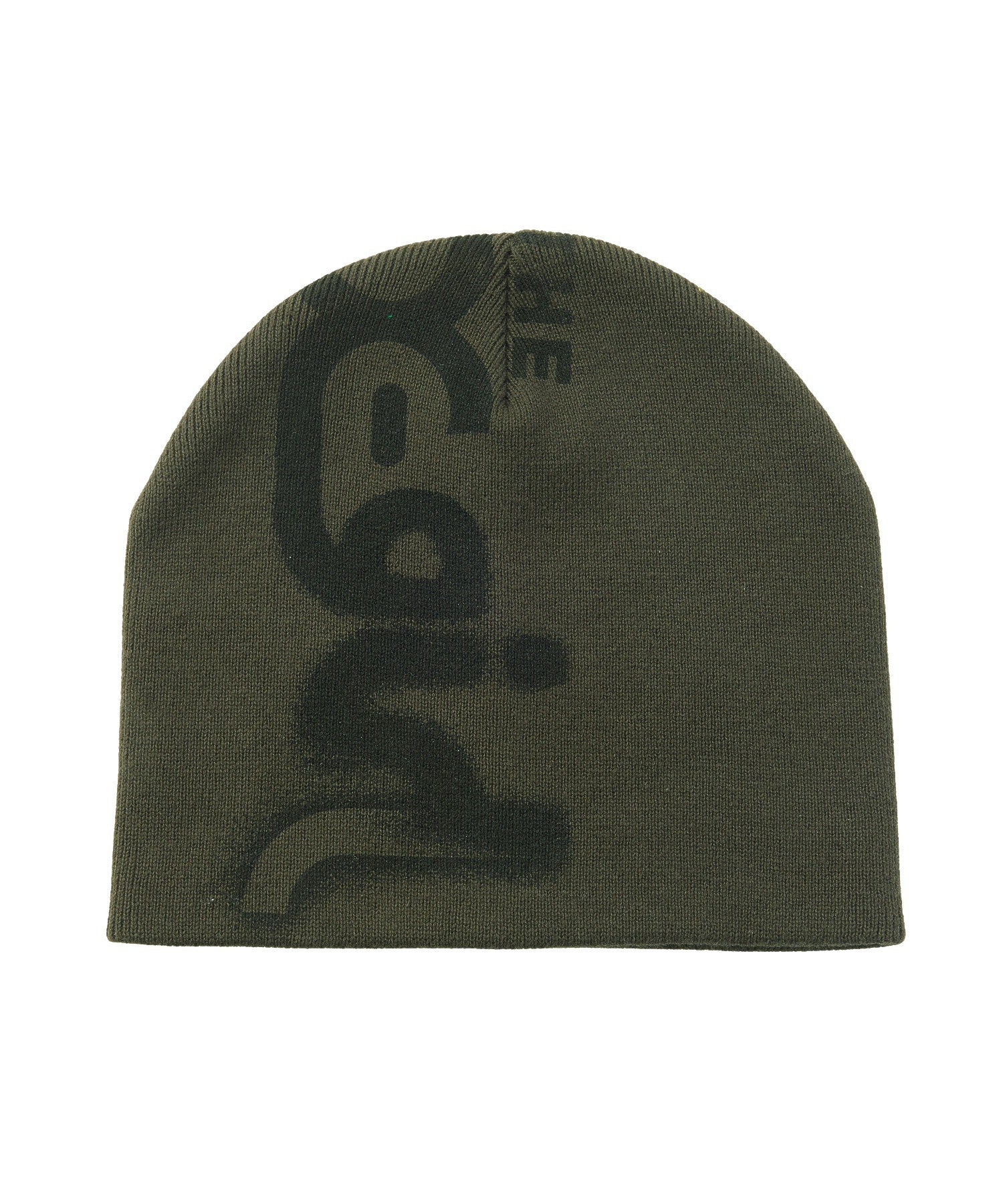 HEAVY DISTRESSED LOGO BEANIE