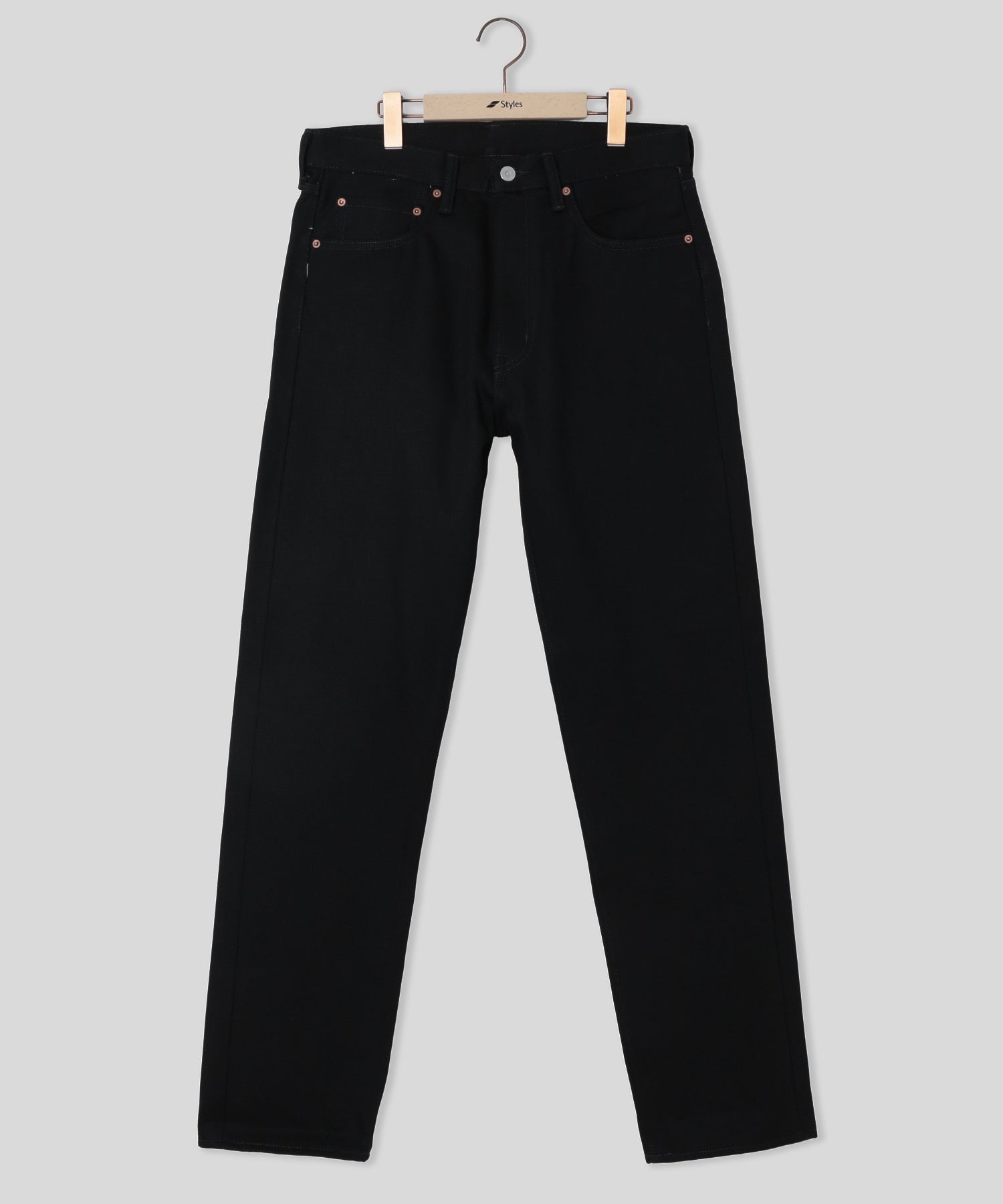 【別注】Styles CRC/コットンリサーチクラブ/EX SELVAGE BLACK DENIM JEANS JPC-11