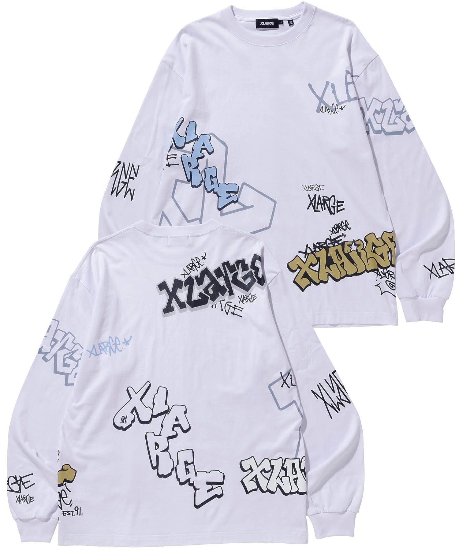 GRAFFITI L/S TEE XLARGE