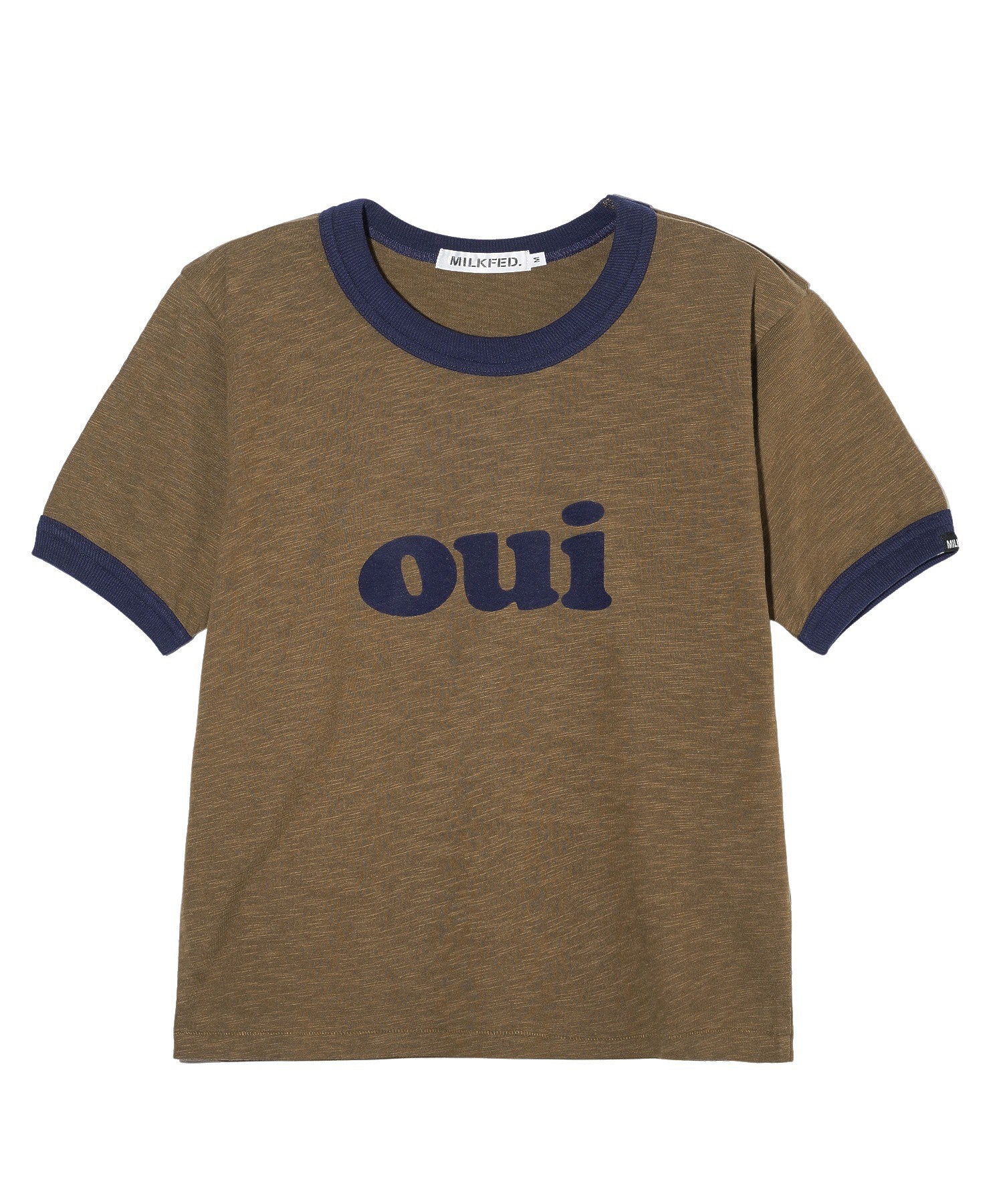 OUI SLAB COMPACT S/S RINGER TEE