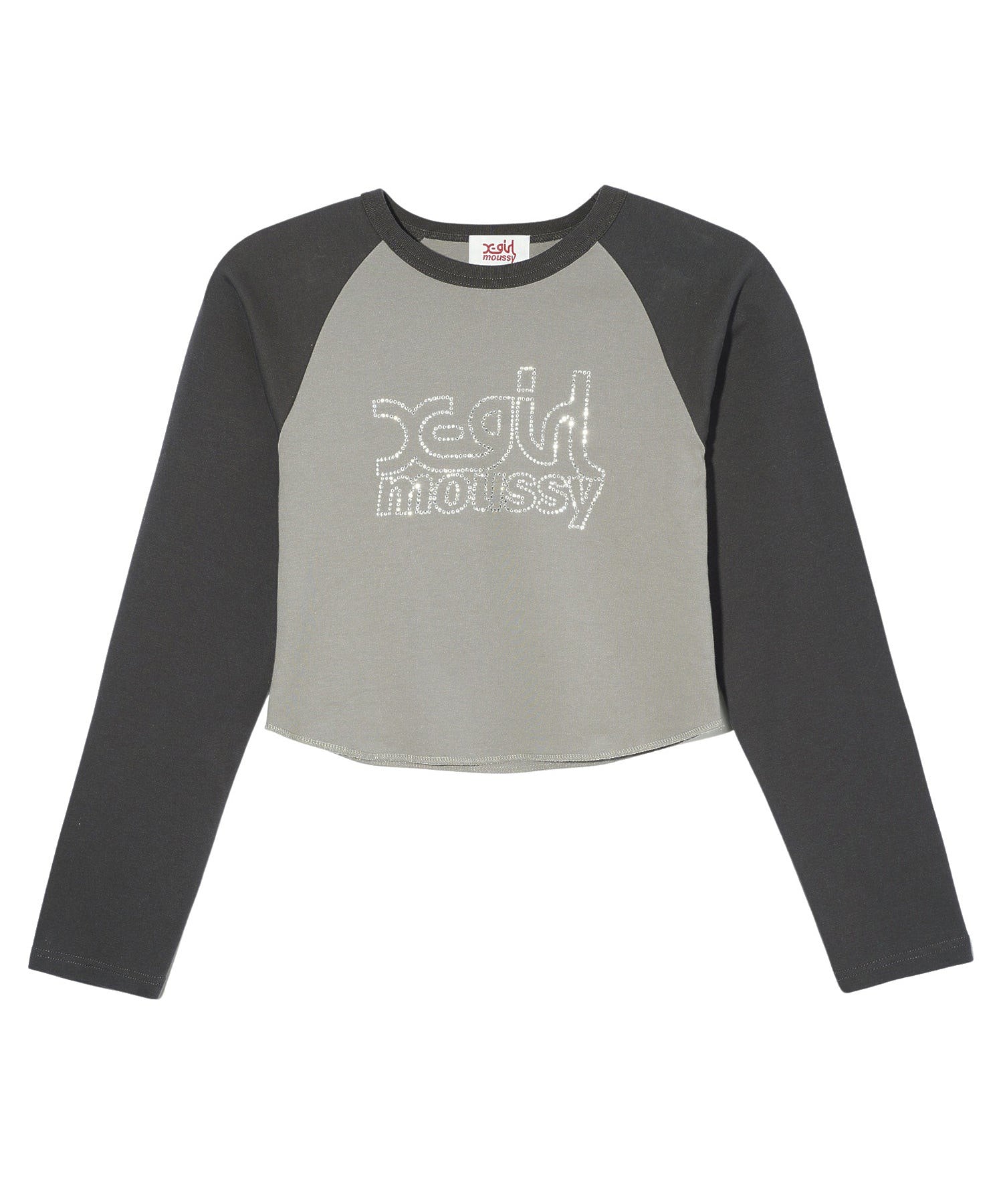 X-girl × MOUSSY RAGLAN L/S TEE