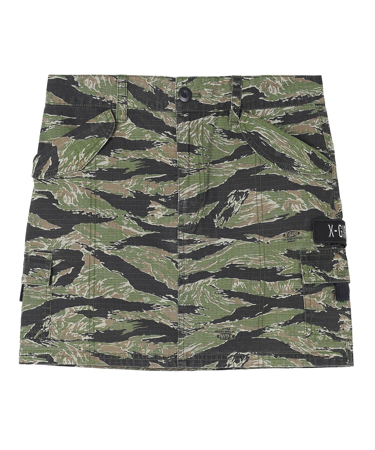 MILITARY MINI SKIRT X-girl