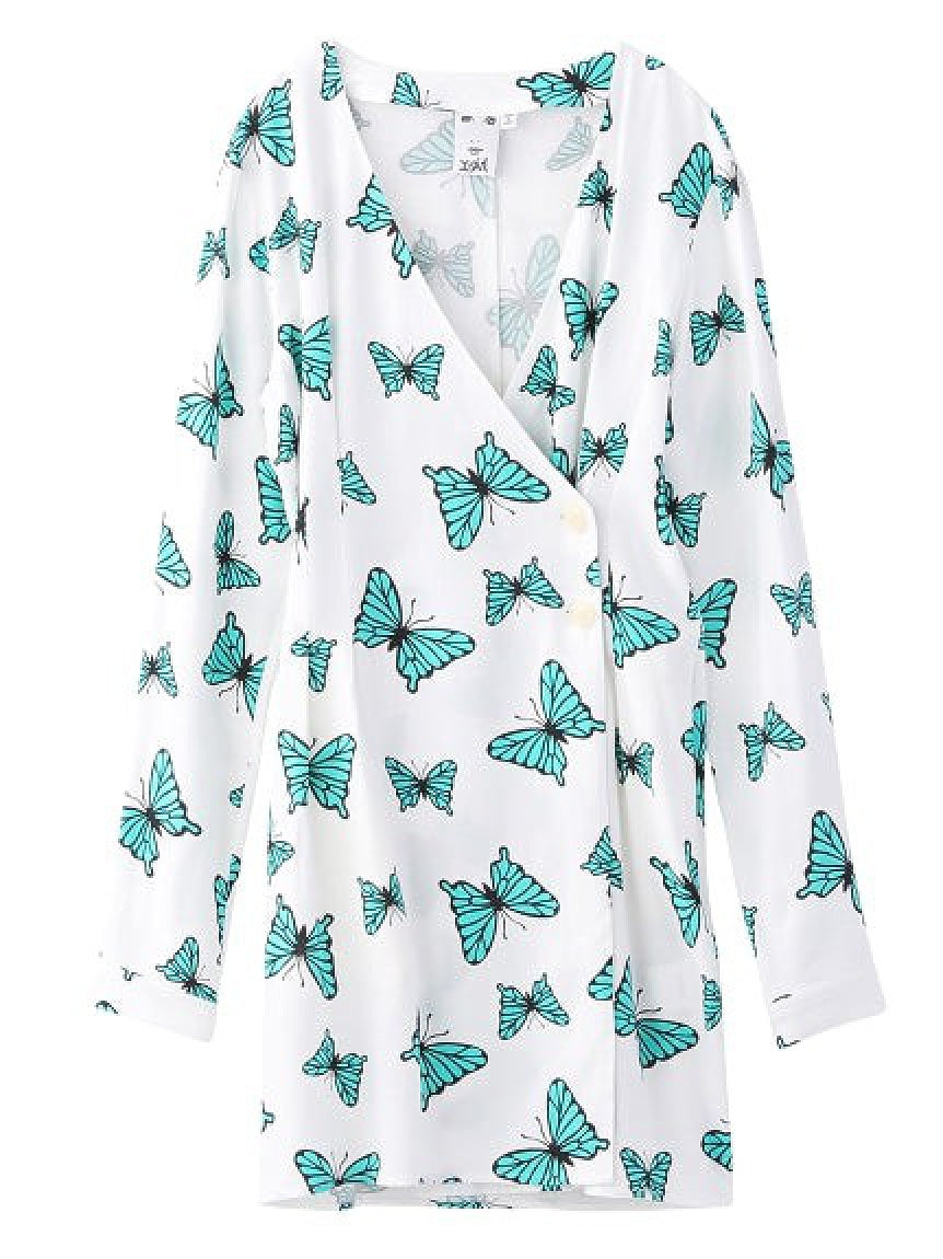 BUTTERFLY CACHE COEUR DRESS X-girl