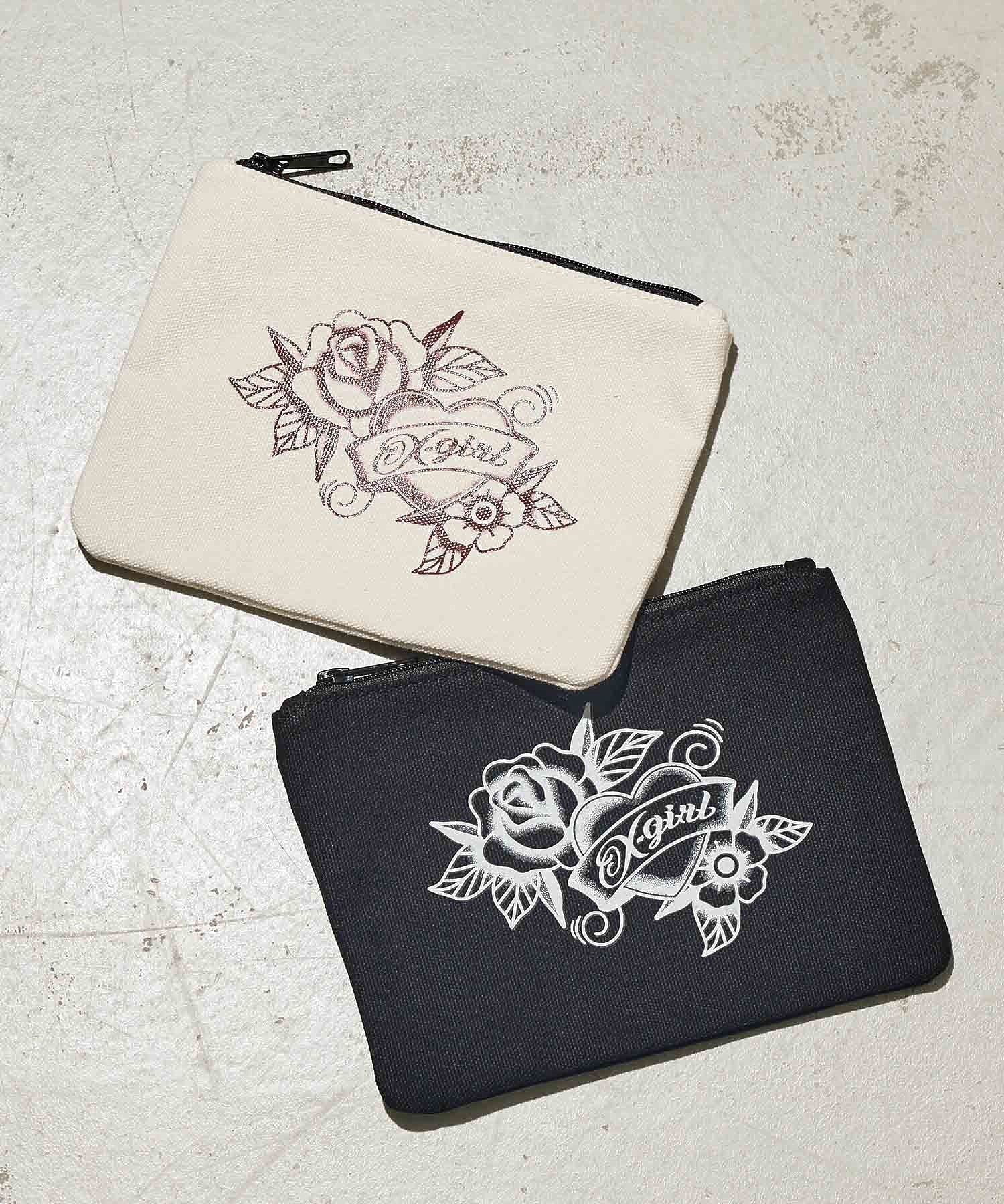 TATOO CANVAS POUCH X-girl