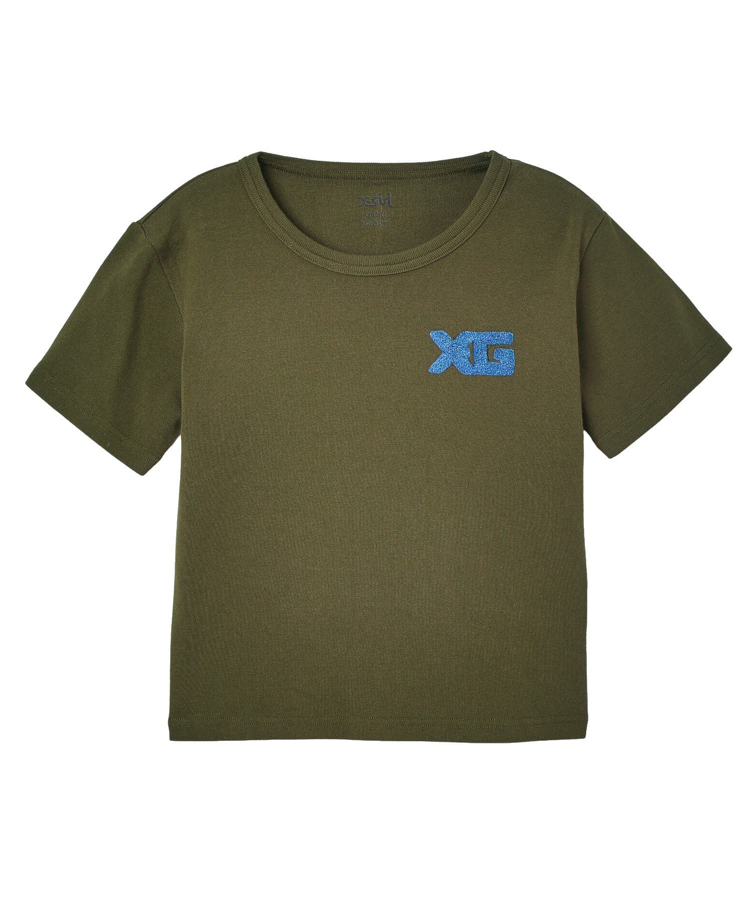 CHENILLE EMBROIDERED XG LOGO S/S BABY TEE