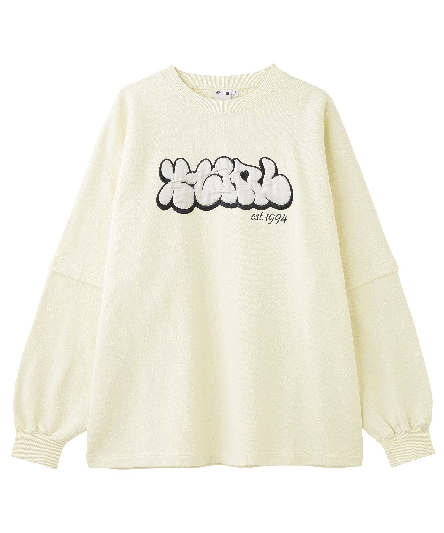 PLUMP LOGO LAYERED SWEAT TOP