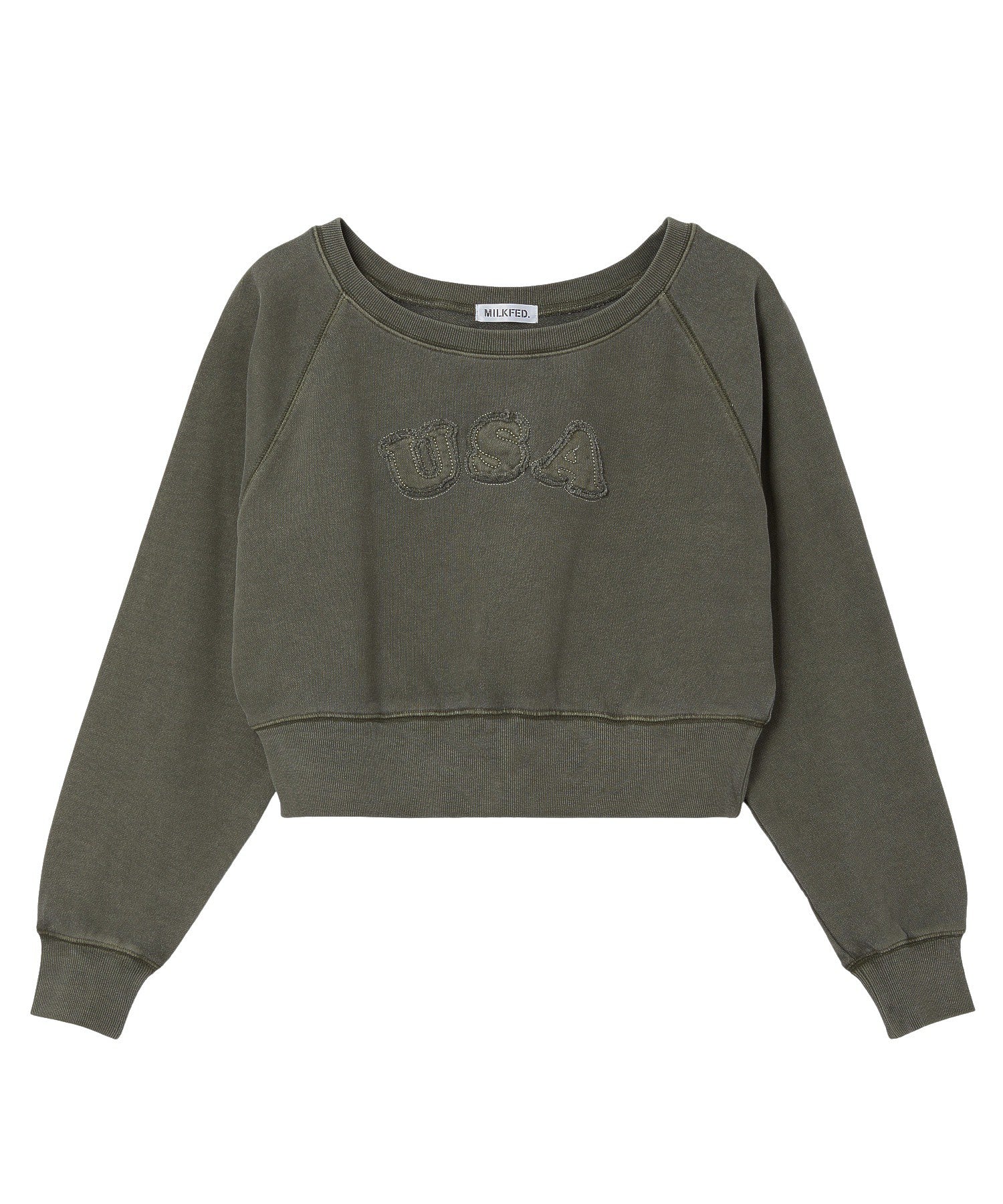 WASHED OFF SHOULDER TOP