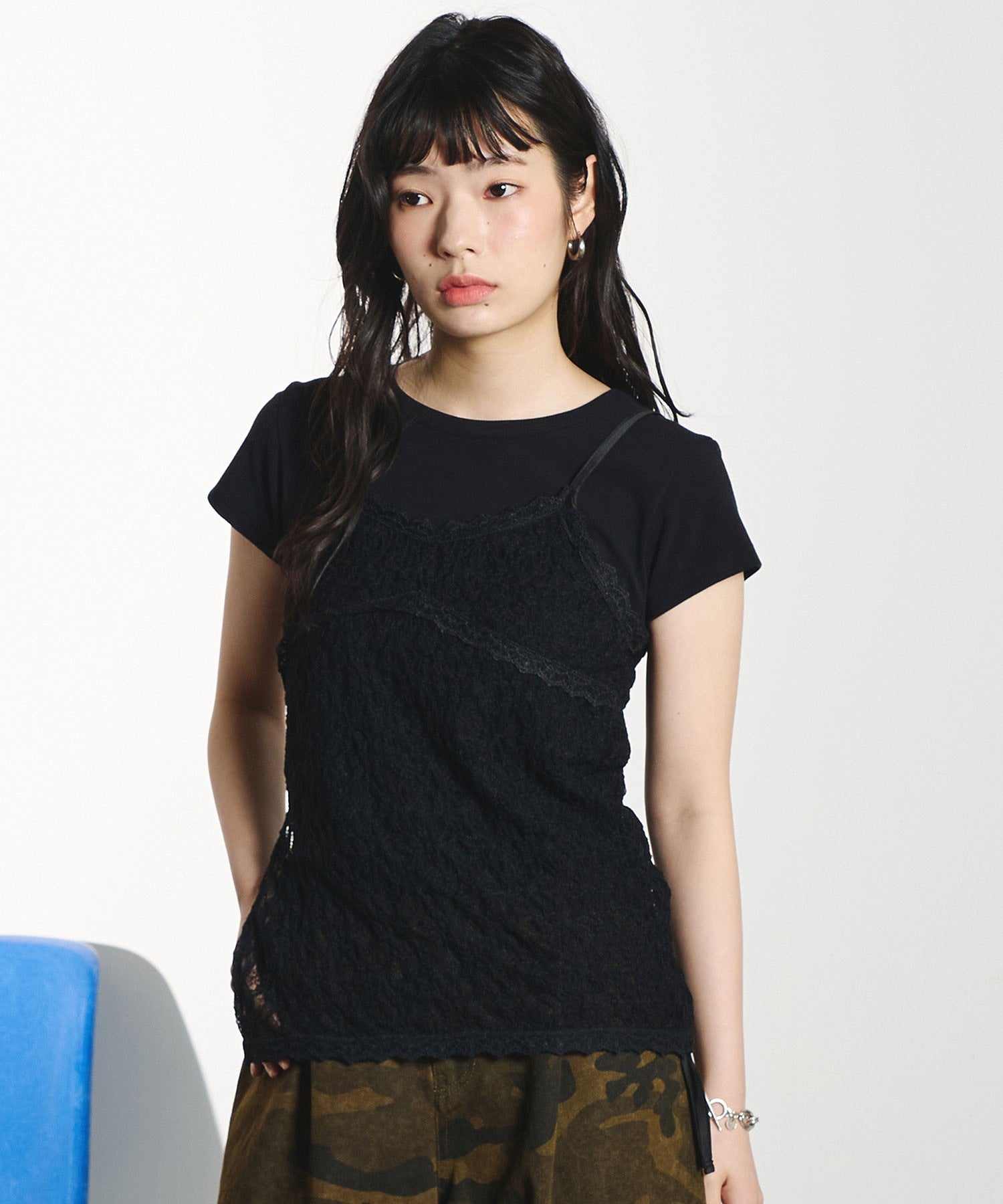 model:163cm 着用サイズ:ONE SIZE