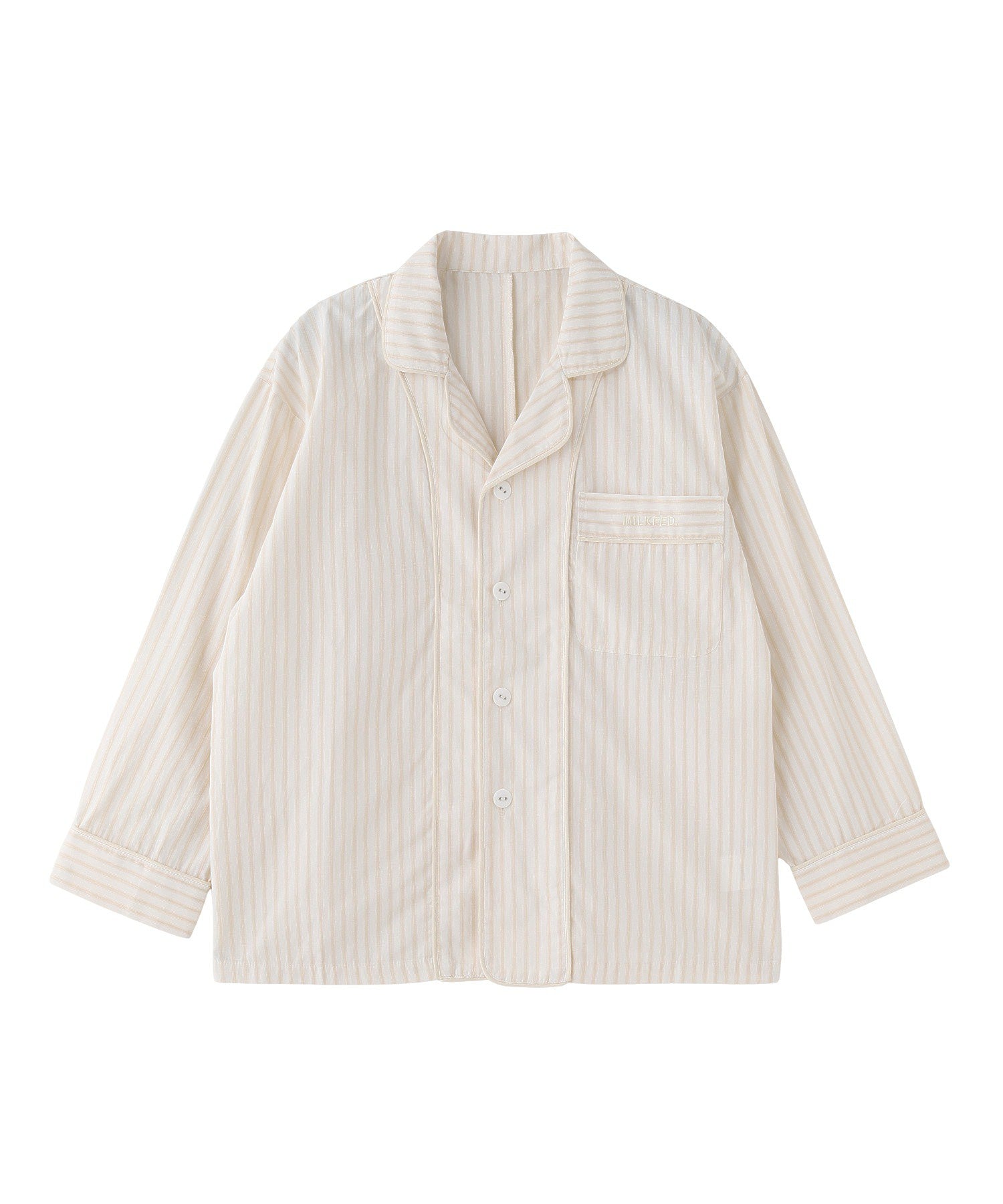 STRIPED PAJAMA SHIRT