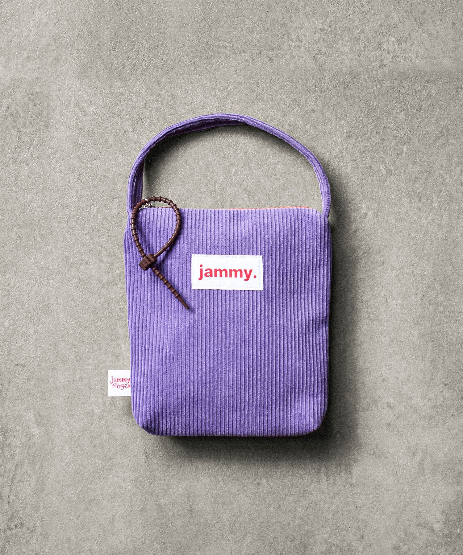 JAMMY FINGER/CORDUROY SMALL BAG