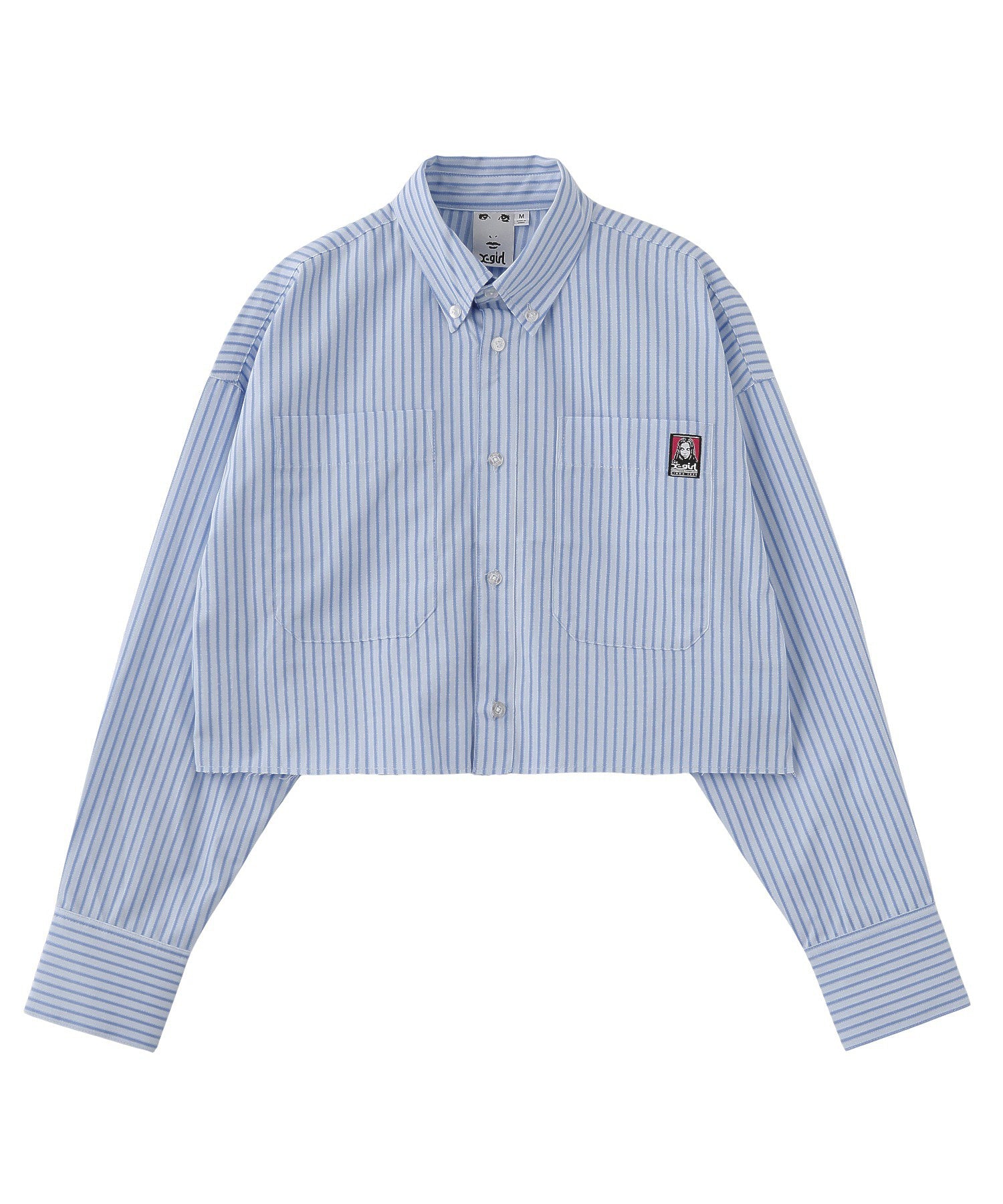 FACE CROPPED L/S SHIRT