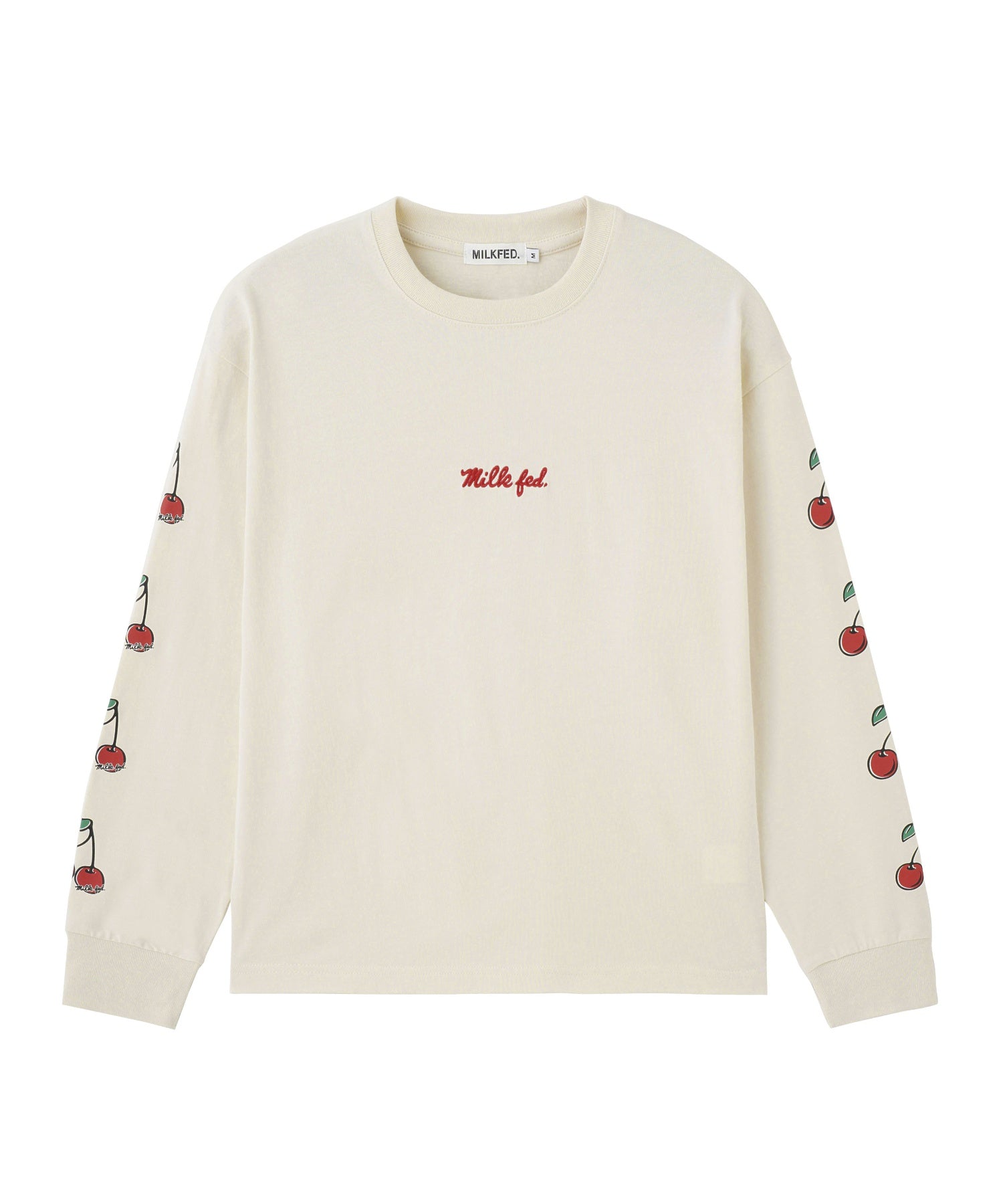 SIDE CHERRIES WIDE L/S TEE