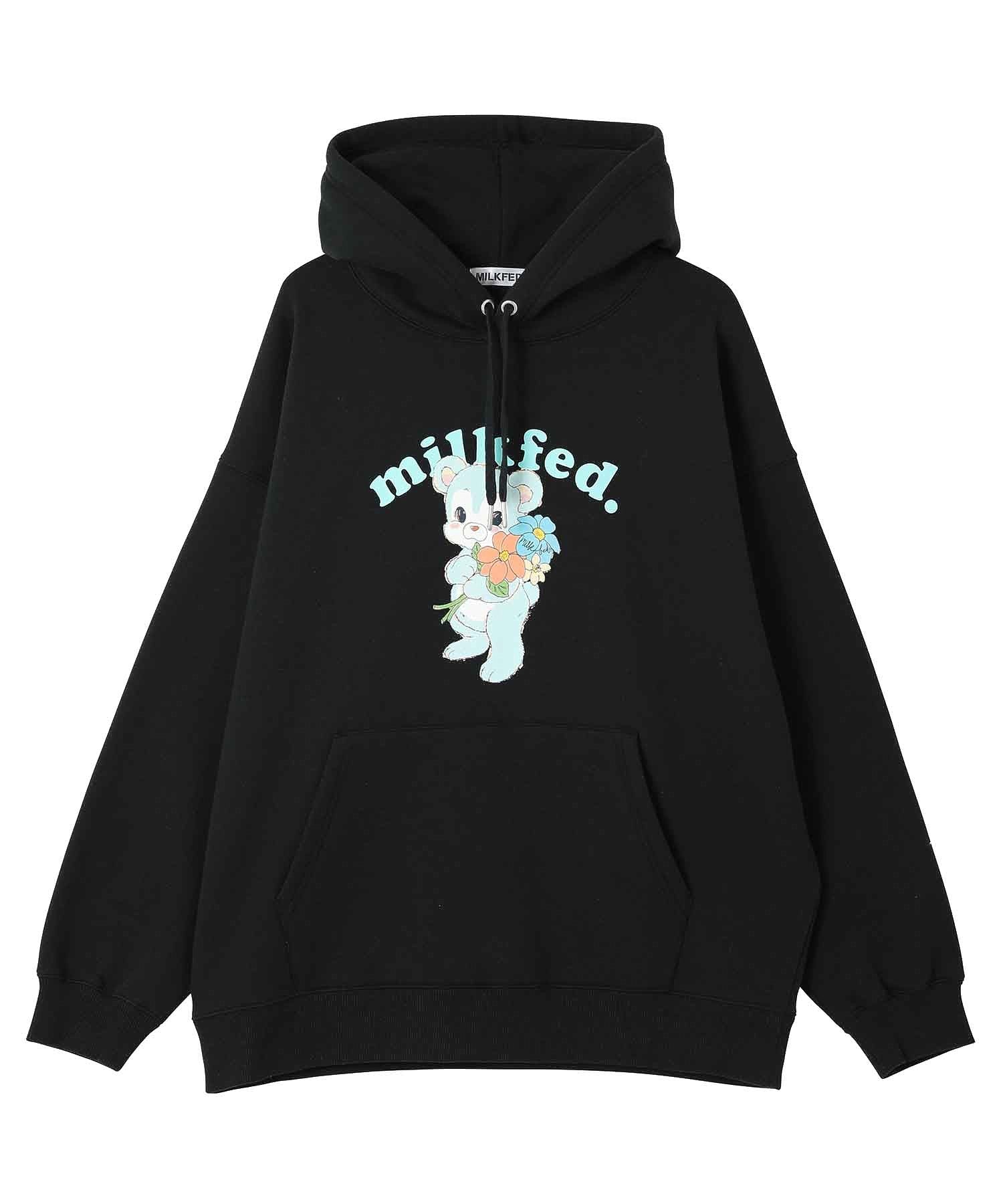 FLOWER BEAR BIG SWEAT HOODIE MILKFED.