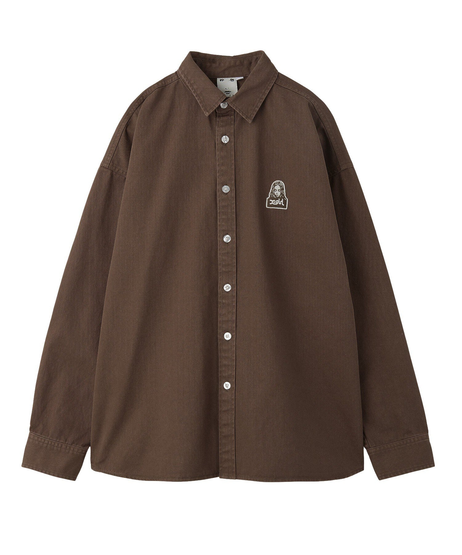 TONAL FACE L/S SHIRT